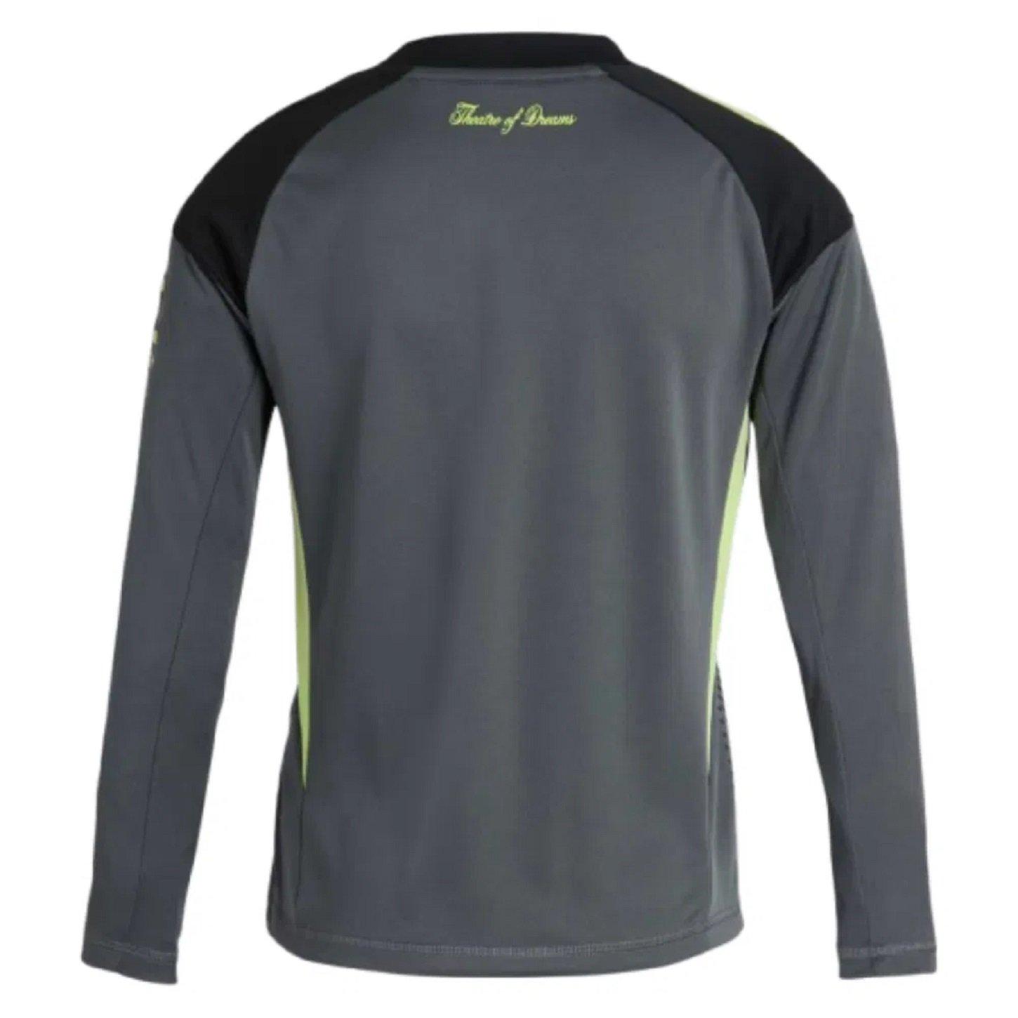 Gris - adidas - Manchester United Long Sleeve Goalkeeper Shirt 2025 2026 Juniors - 2