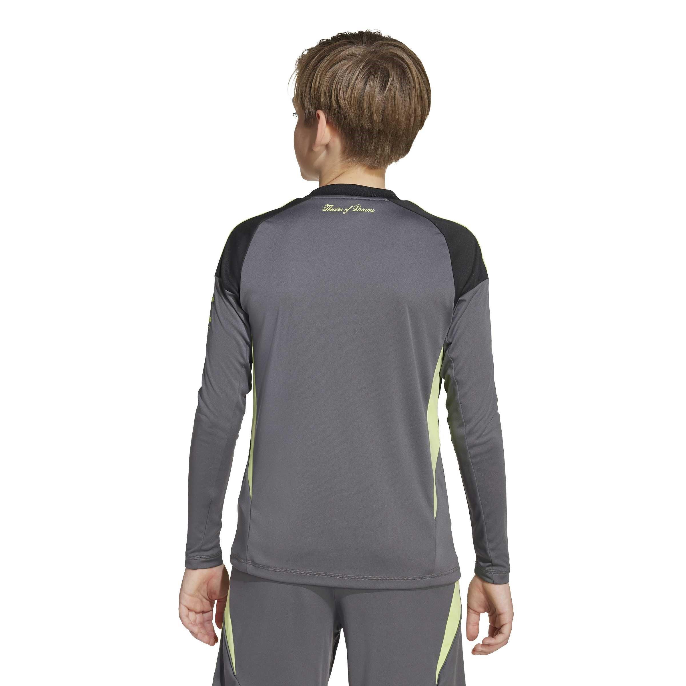 Gris - adidas - Manchester United Long Sleeve Goalkeeper Shirt 2025 2026 Juniors - 6