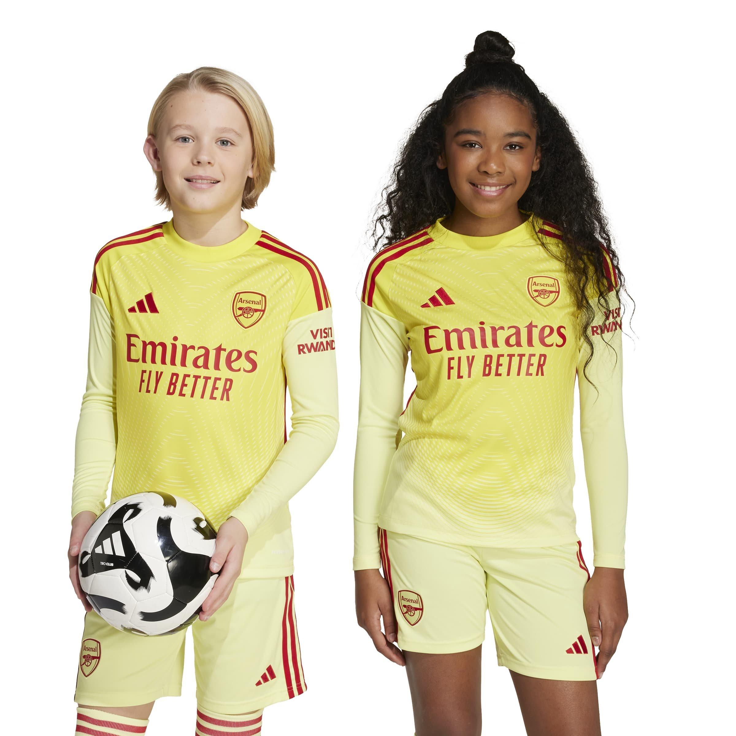 Yellow/Red - adidas - Adidas AFC GK Jsy Jn99 - 3