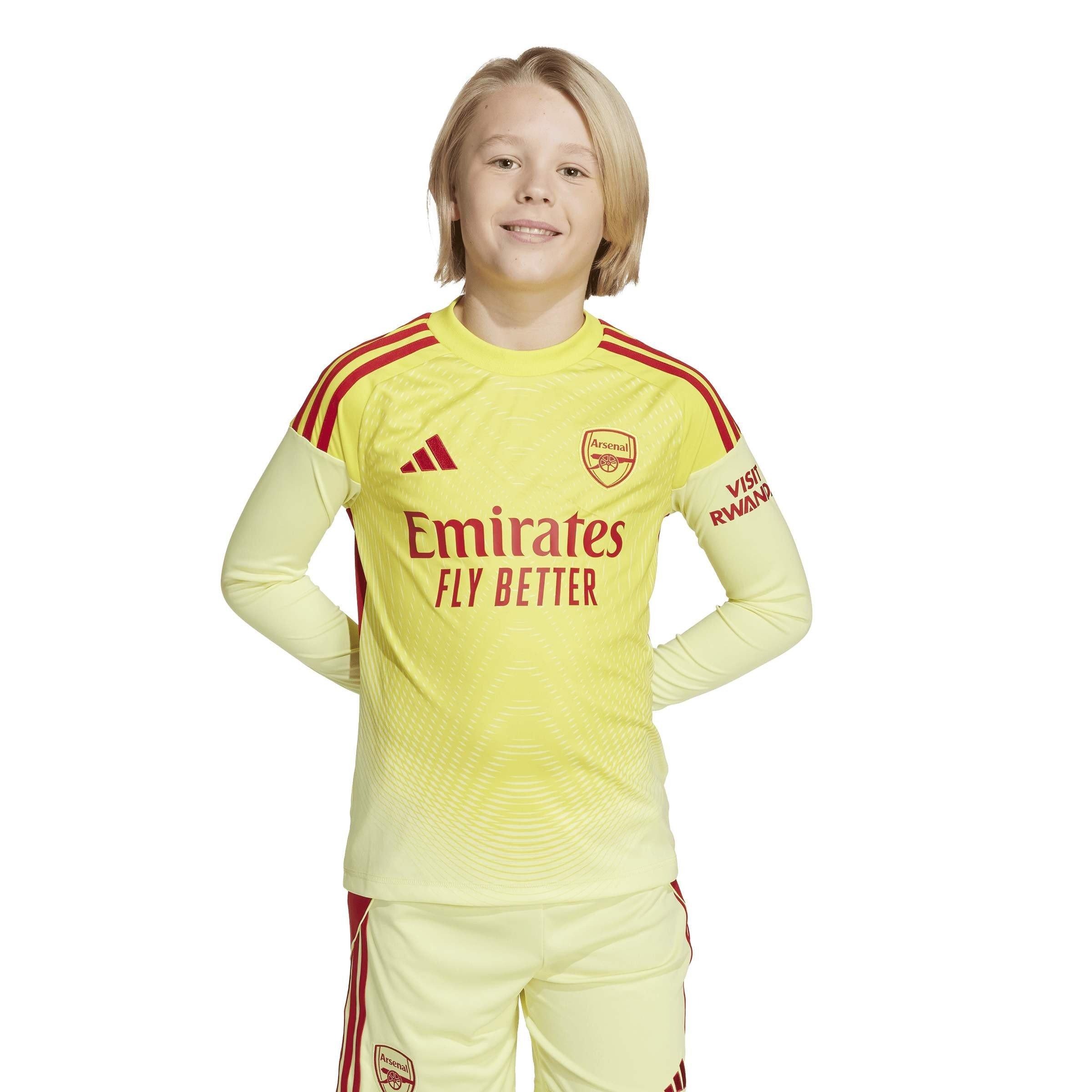 Yellow/Red - adidas - Adidas AFC GK Jsy Jn99 - 5