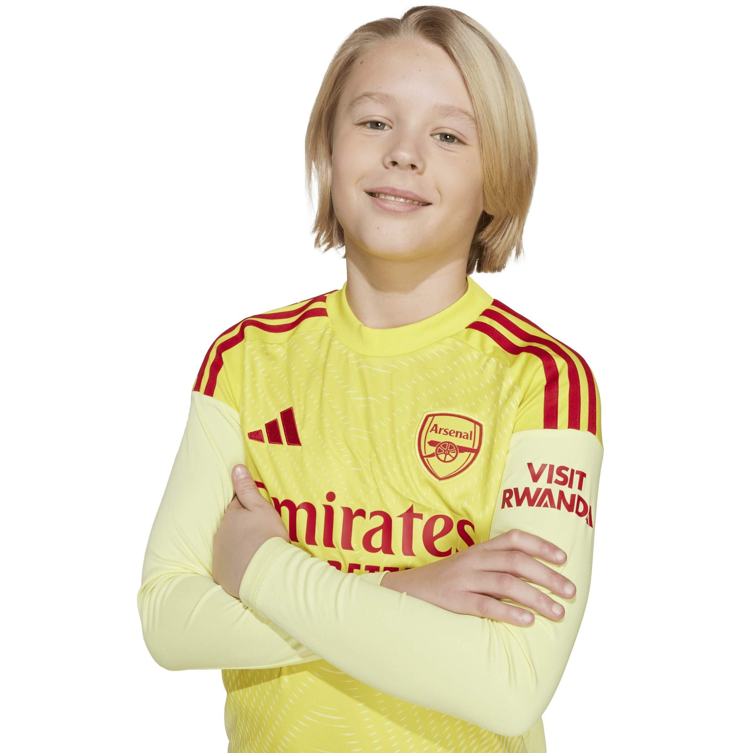 Yellow/Red - adidas - Adidas AFC GK Jsy Jn99 - 8
