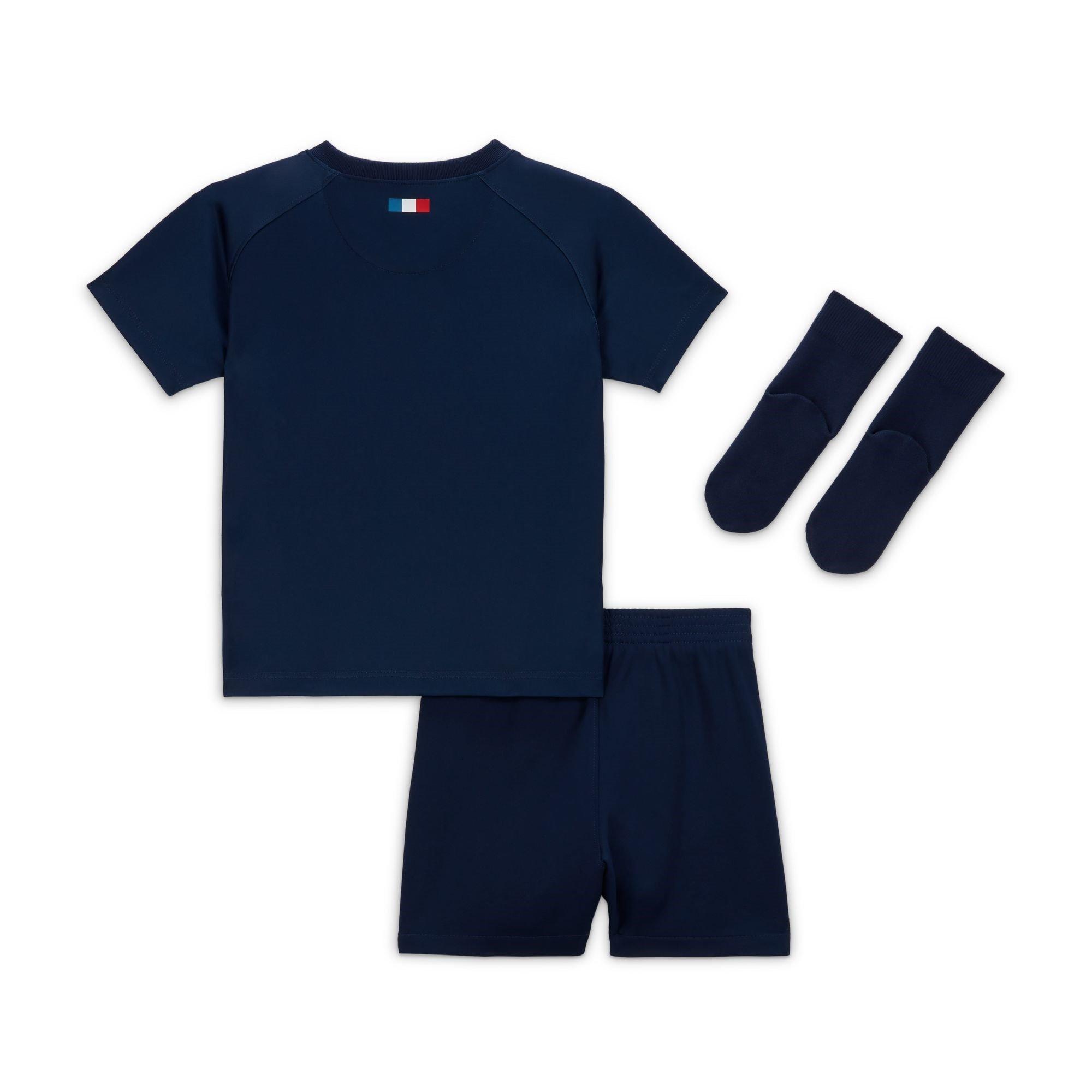 Mornarsko plava / Uni crvena - Nike - Paris Saint-Germain Home Baby Kit 2023 2024 Babies - 2