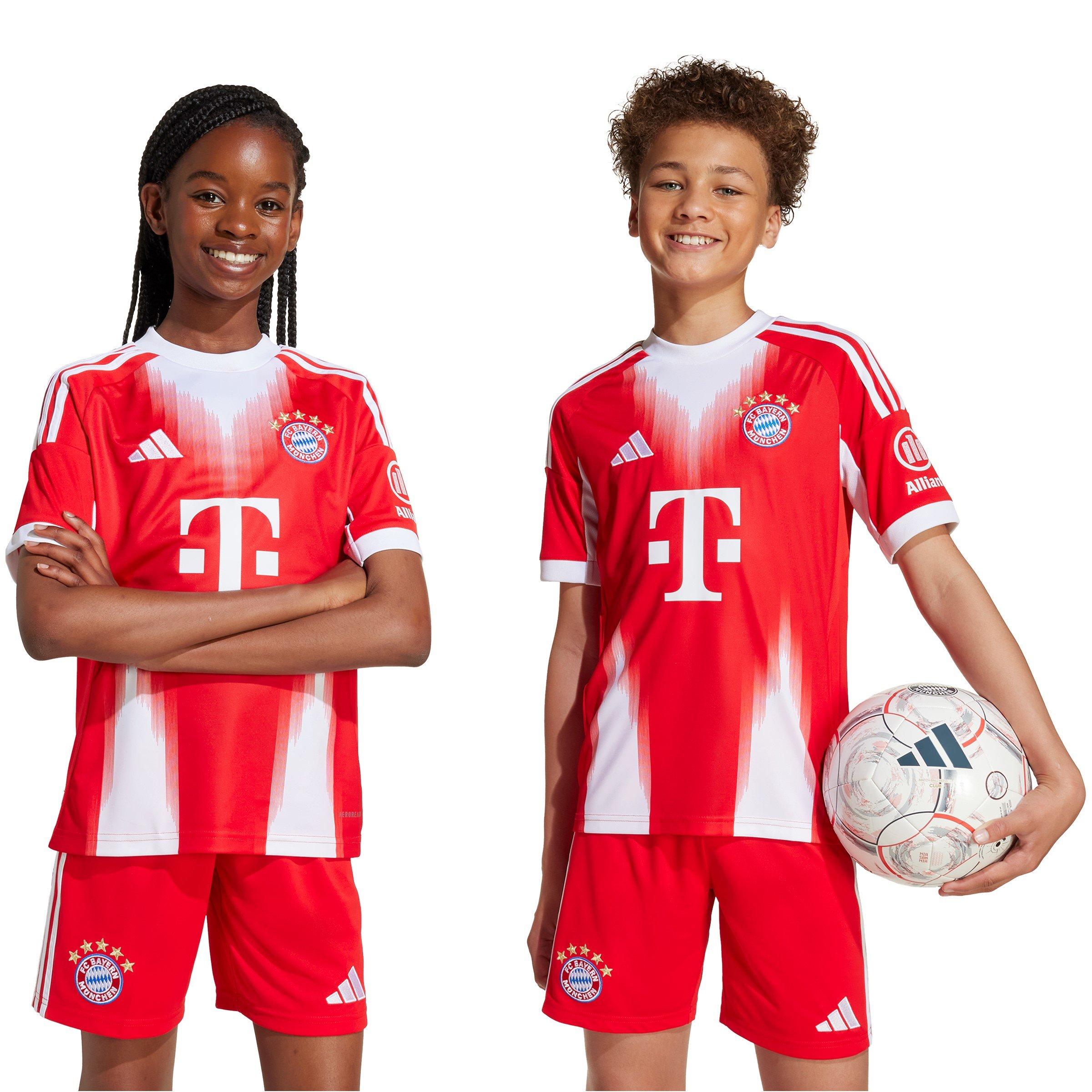 Red - adidas - FC Bayern Home Shirt 25/26 Juniors - 3