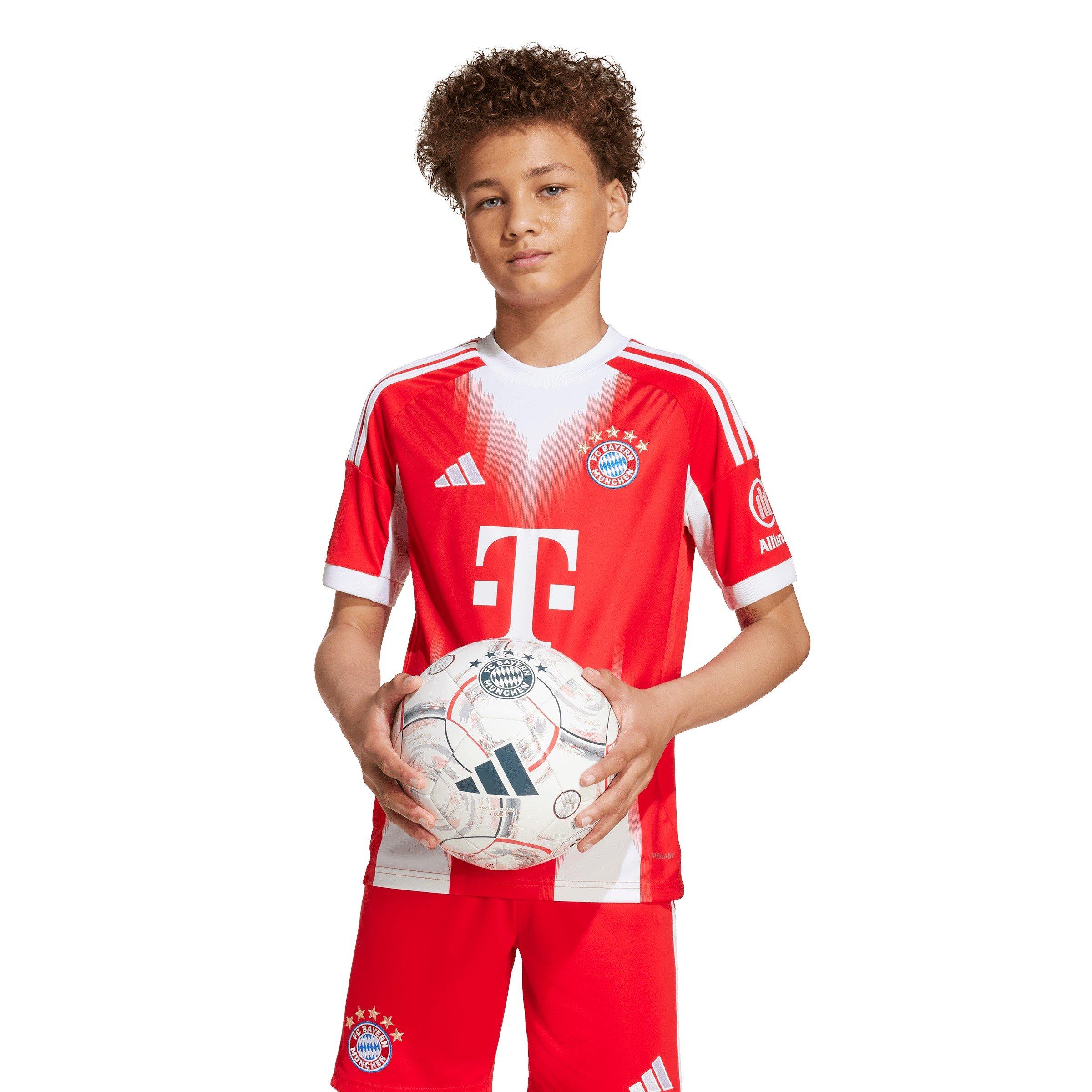 Red - adidas - FC Bayern Home Shirt 25/26 Juniors - 5