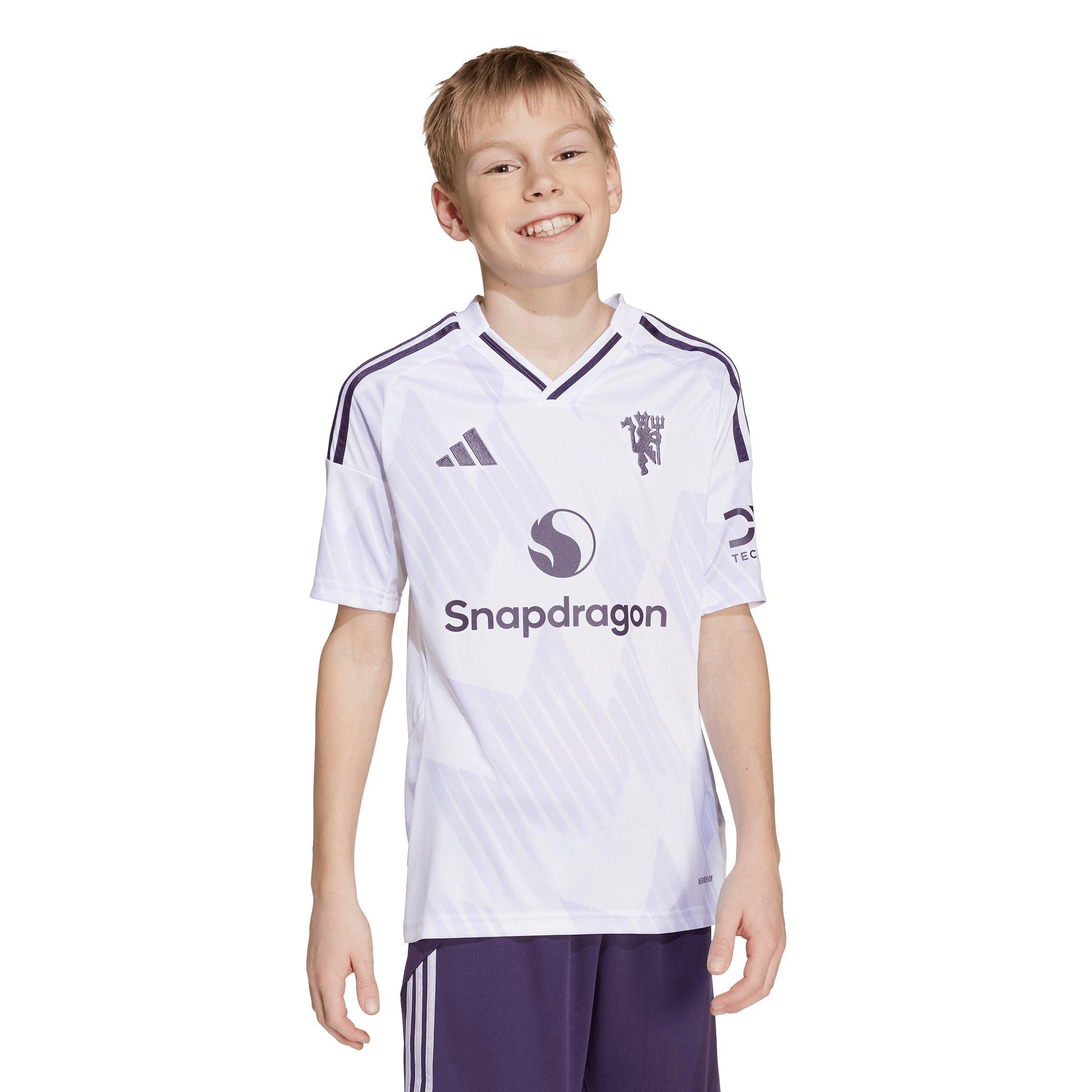 White - adidas - Manchester United 2025/26 Away Football Shirt - 5