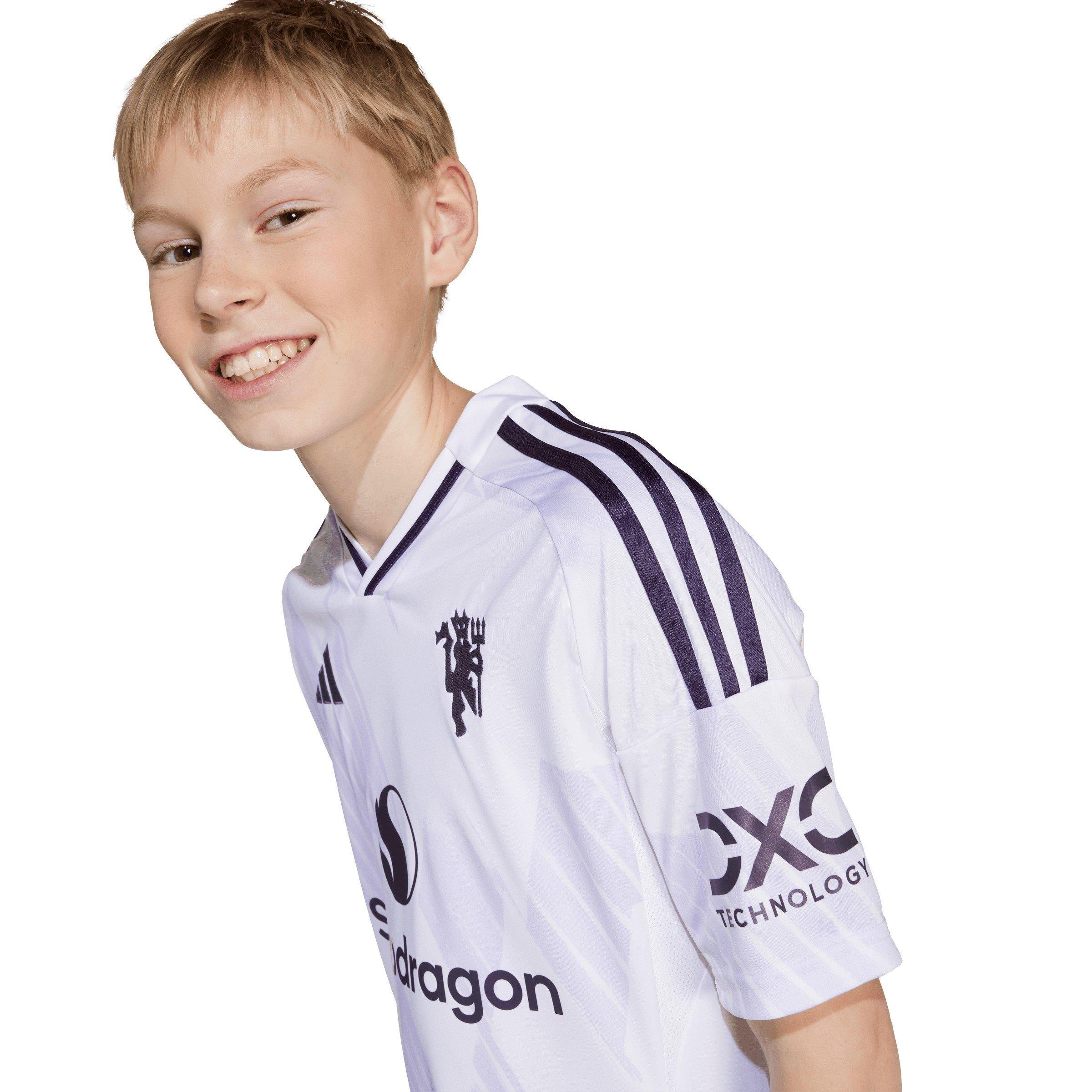 White - adidas - Manchester United 2025/26 Away Football Shirt - 9