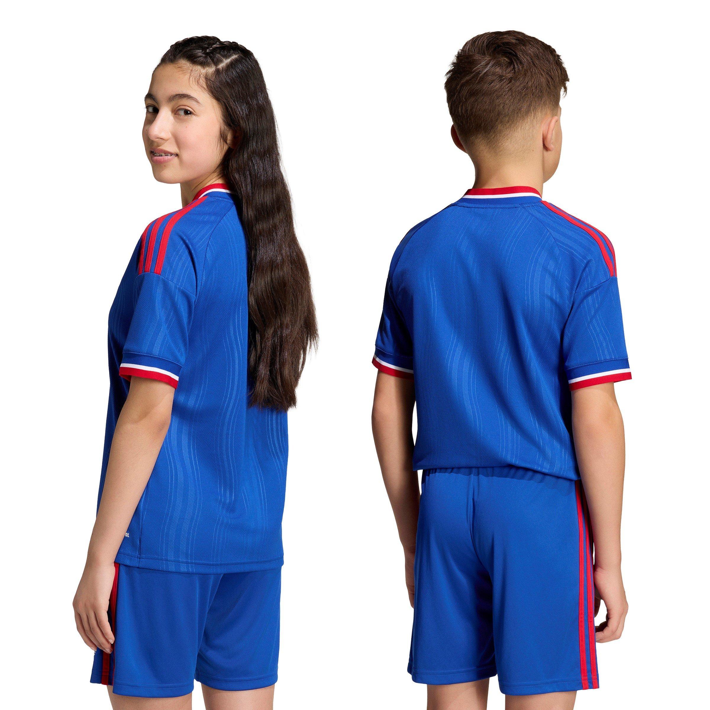 Team Royal Blue - adidas - Manchester United Away Shirt 2026/27 Juniors - 4