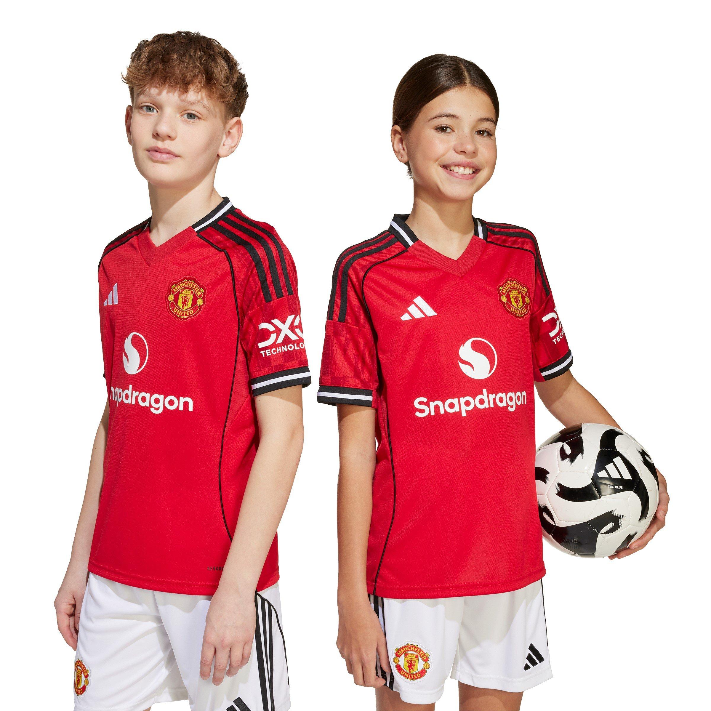 Mufred - adidas - Manchester United Home Shirt 25/26 Juniors - 3