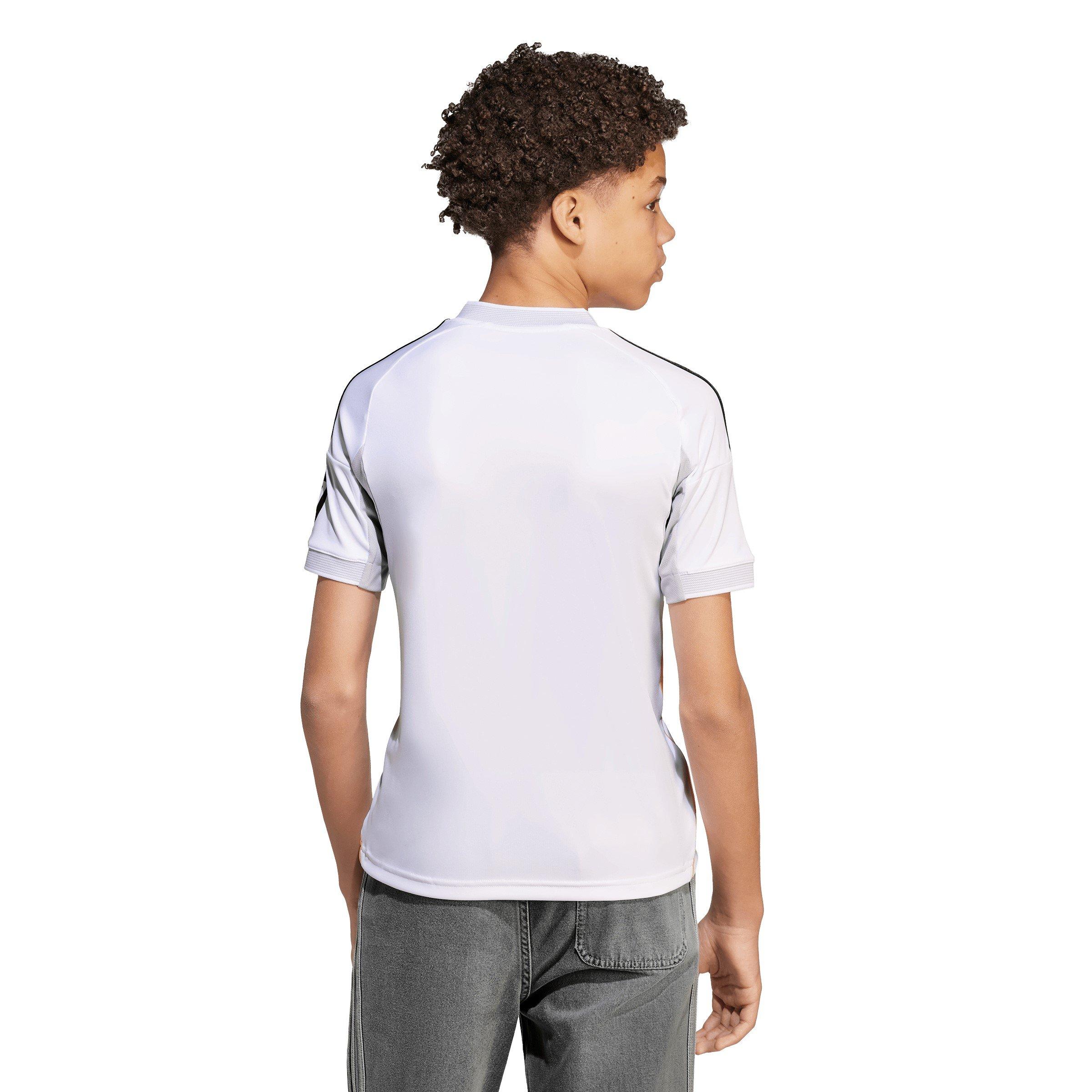 White - adidas - Real Madrid Home Football Shirt - 6