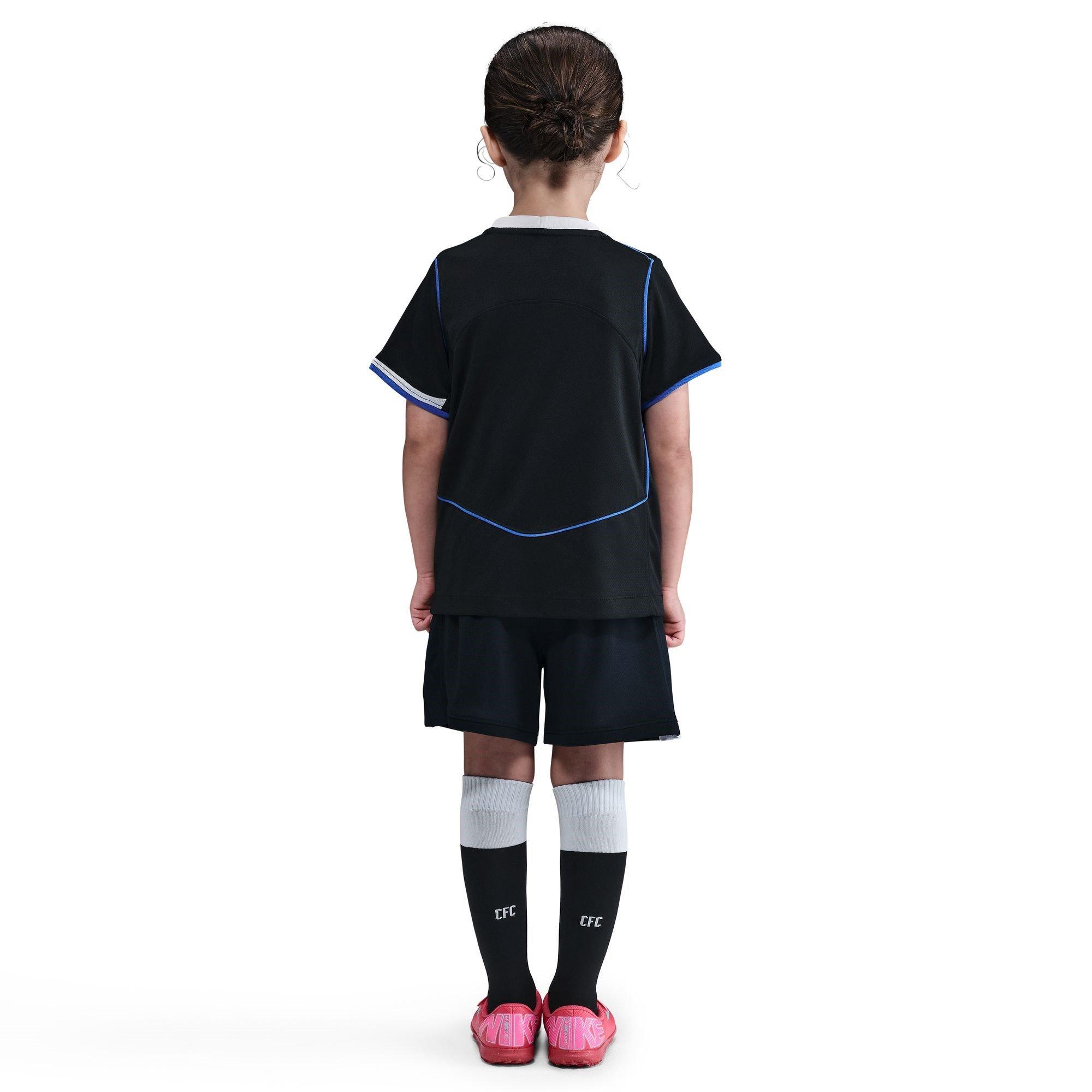 Black/Silver - Nike - Chelsea Third Minikit 2025 2026 Infants - 4