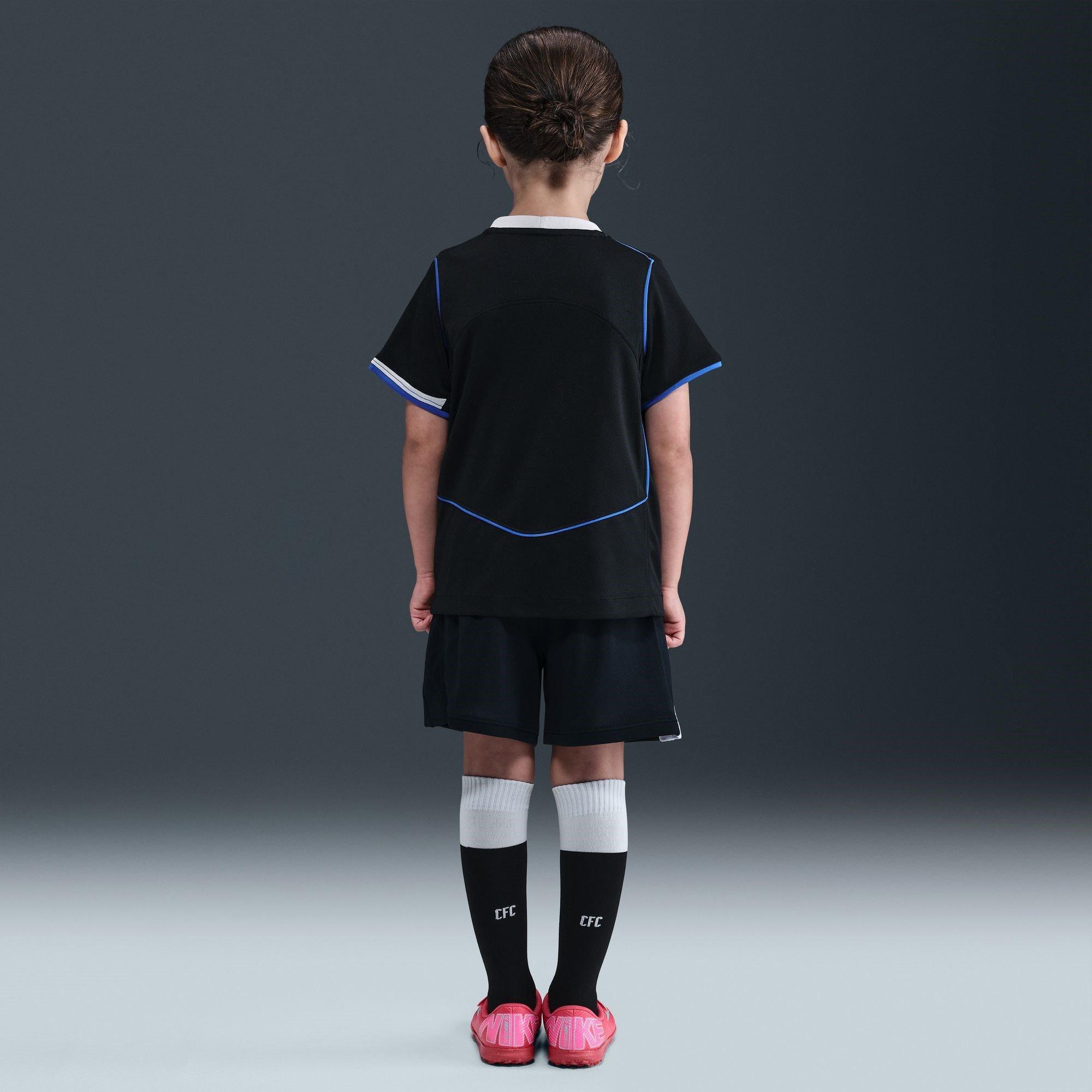 Black/Silver - Nike - Chelsea Third Minikit 2025 2026 Infants - 8