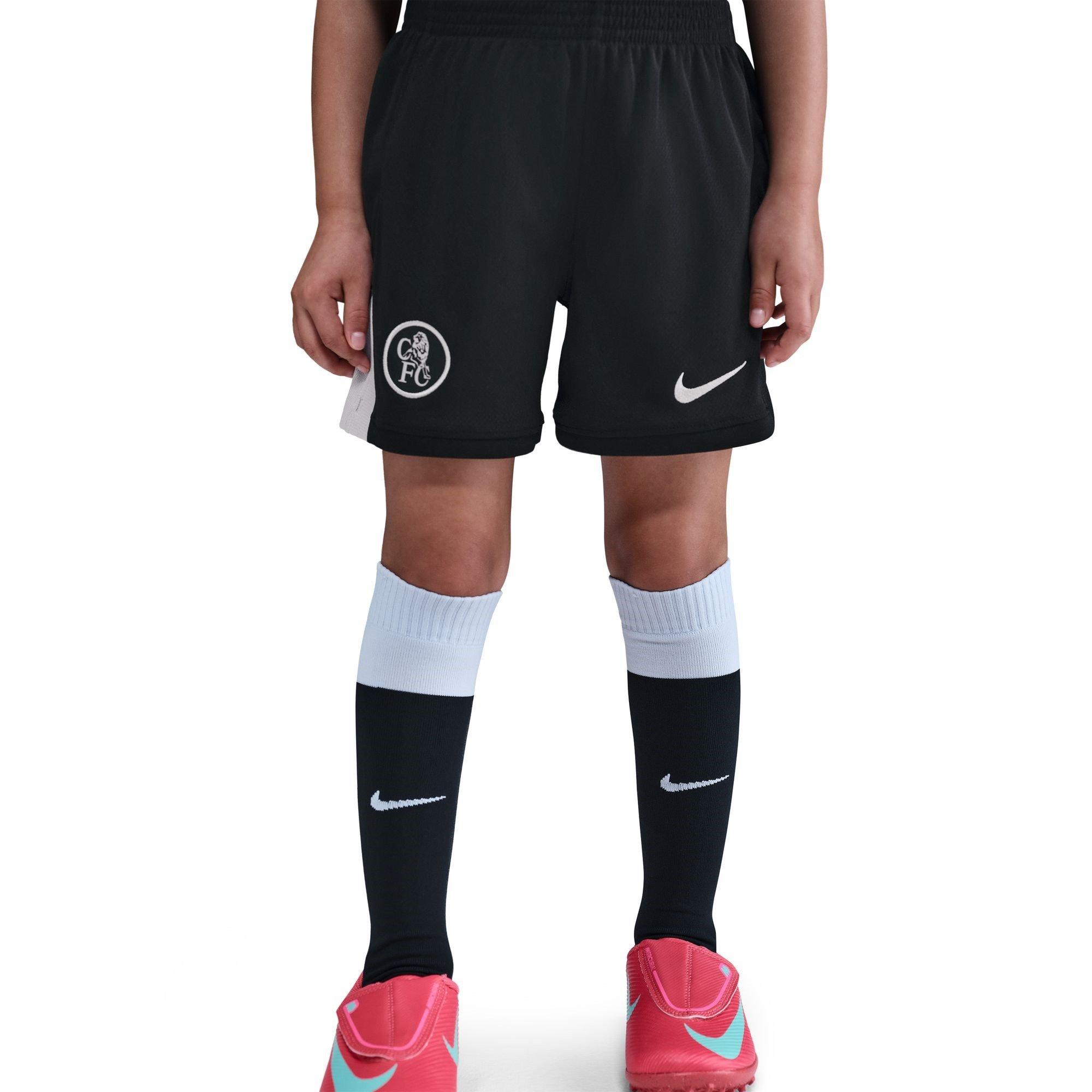 Black/Silver - Nike - Chelsea Third Minikit 2025 2026 Infants - 9