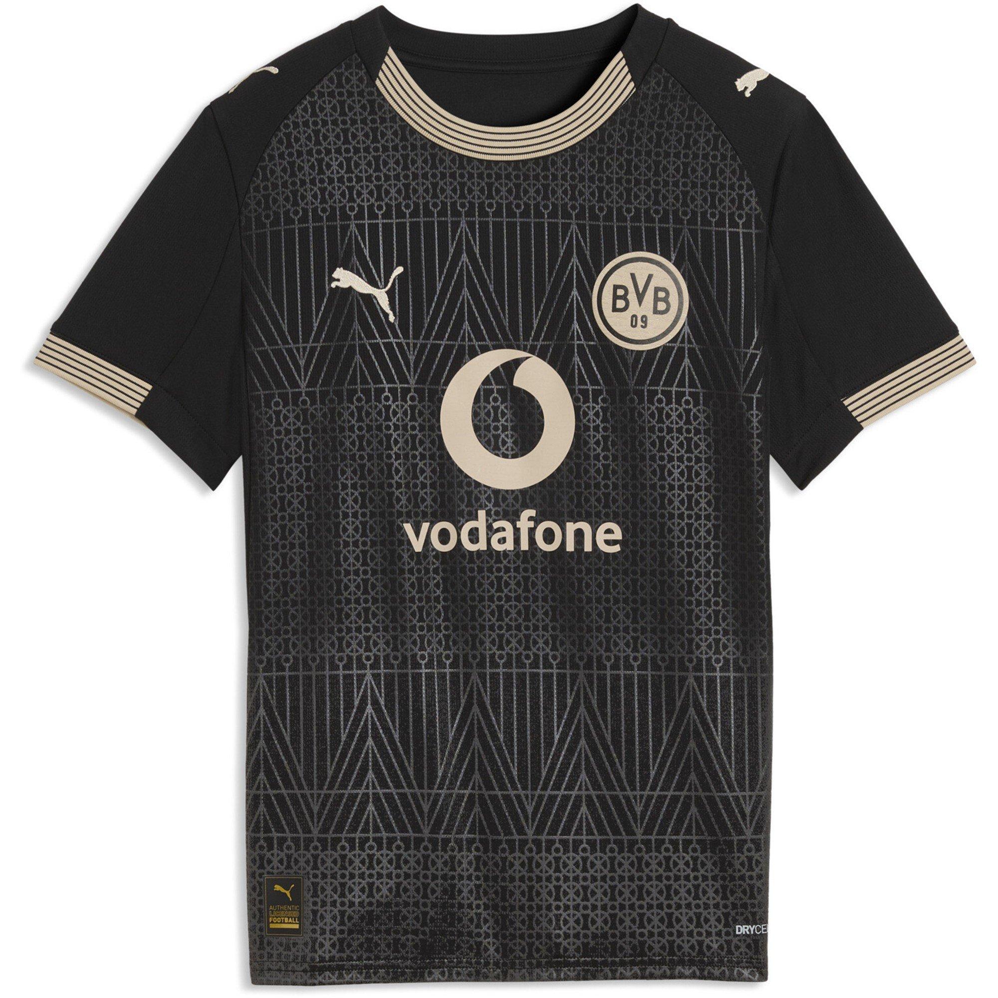 Puma  Kids Borussia Dortmund Special Edition Replica Juniors - Black/Biege - 13 (XL)