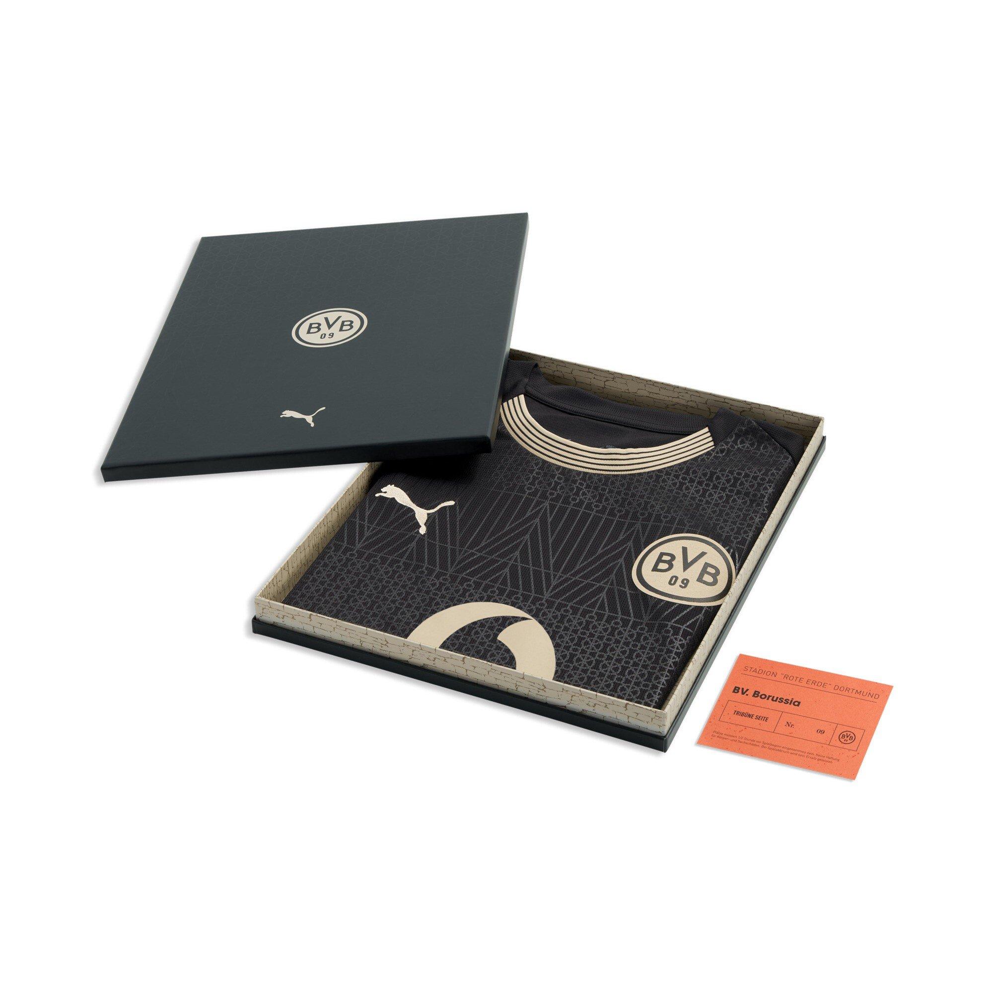 Black/Biege - Puma - Borussia Dortmund Special Edition Replica Juniors - 8