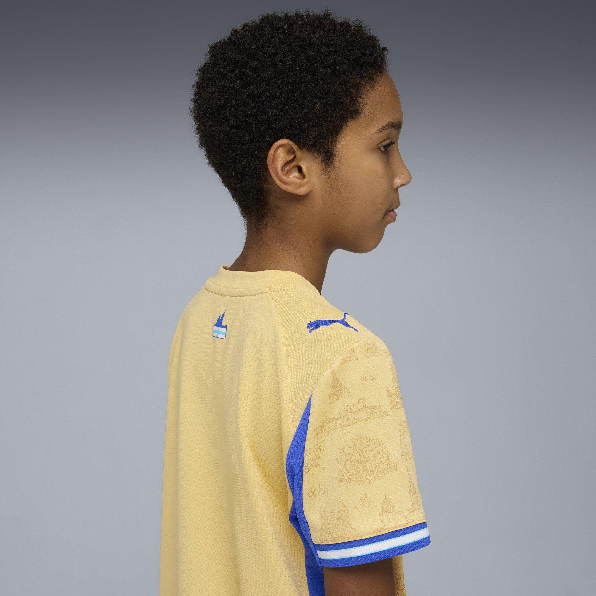 Gold/Royal Blue - Puma - Olympique Marseille Fourth Shirt 25/26 Juniors - 4