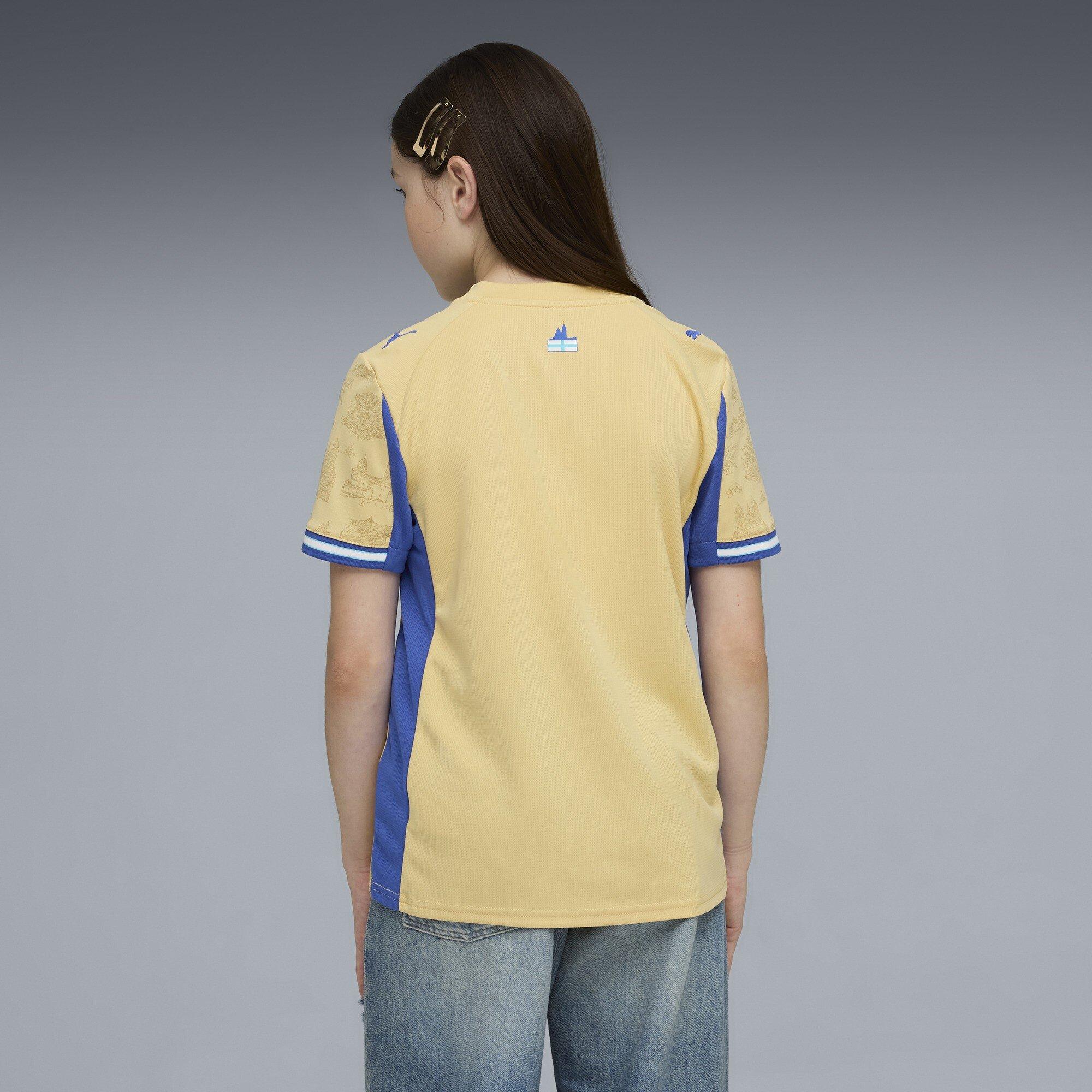 Gold/Royal Blue - Puma - Olympique Marseille Fourth Shirt 25/26 Juniors - 5