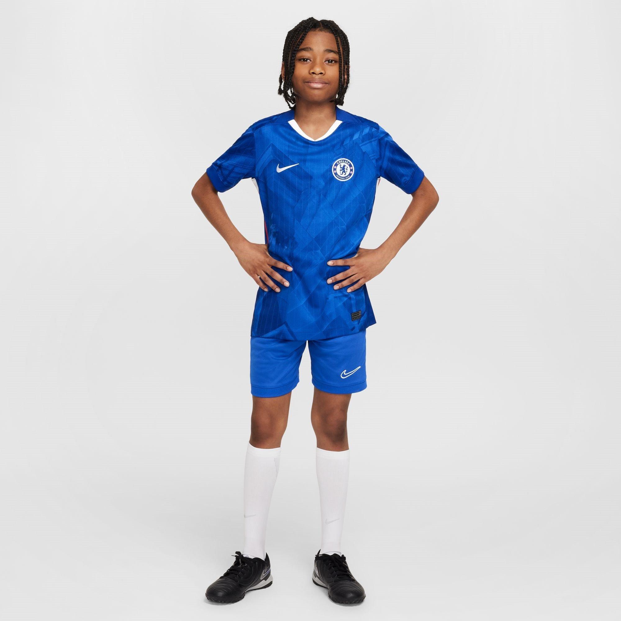 Blau/Weiß - Nike - Chelsea Home Shirt 2025 2026 Juniors - 7