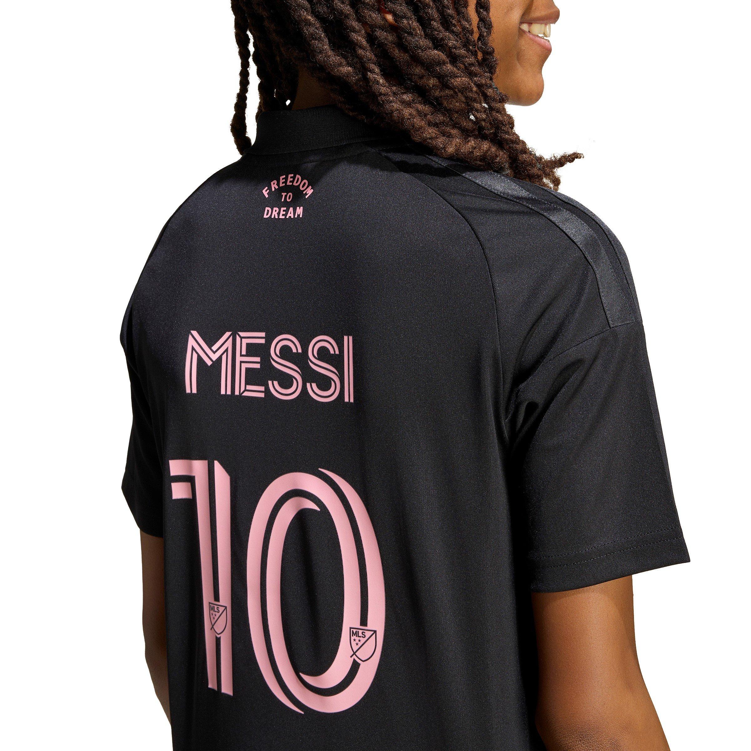 Zwart/Roze - adidas - Kids Inter Miami Messi 10 Away Shirt 2026 - 12