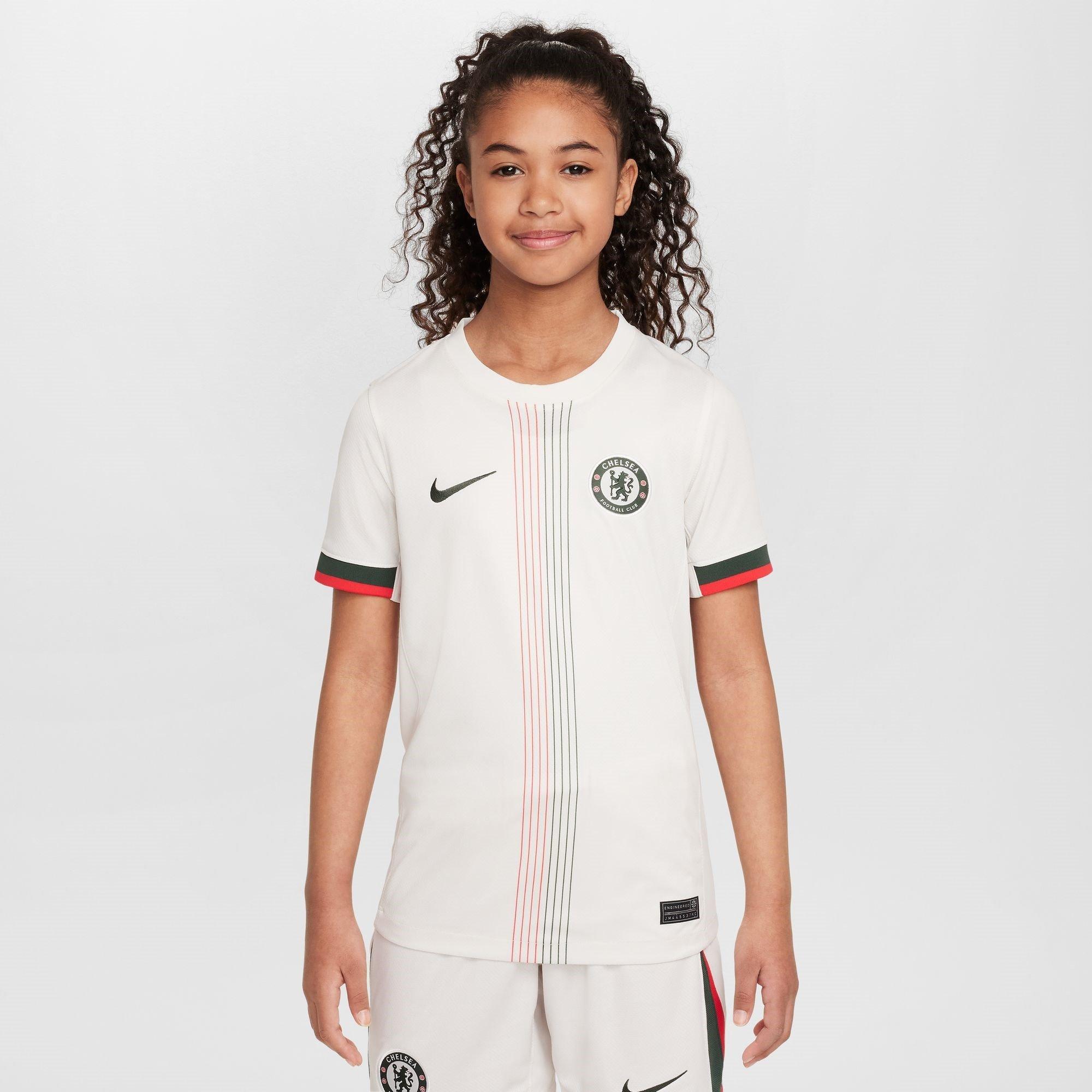 Weiß/Rot - Nike - Chelsea Away Shirt 2025 2026 Juniors - 3