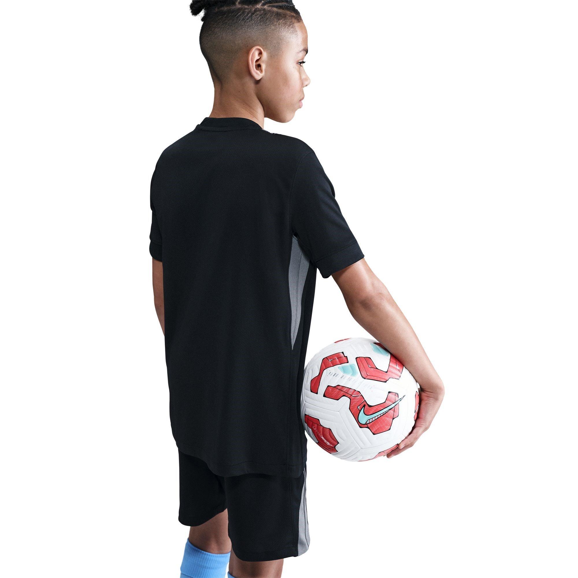 Sort/Grå - Nike - Chelsea FC Stadium Goalkeeper Shirt 2025 2026 Juniors - 6