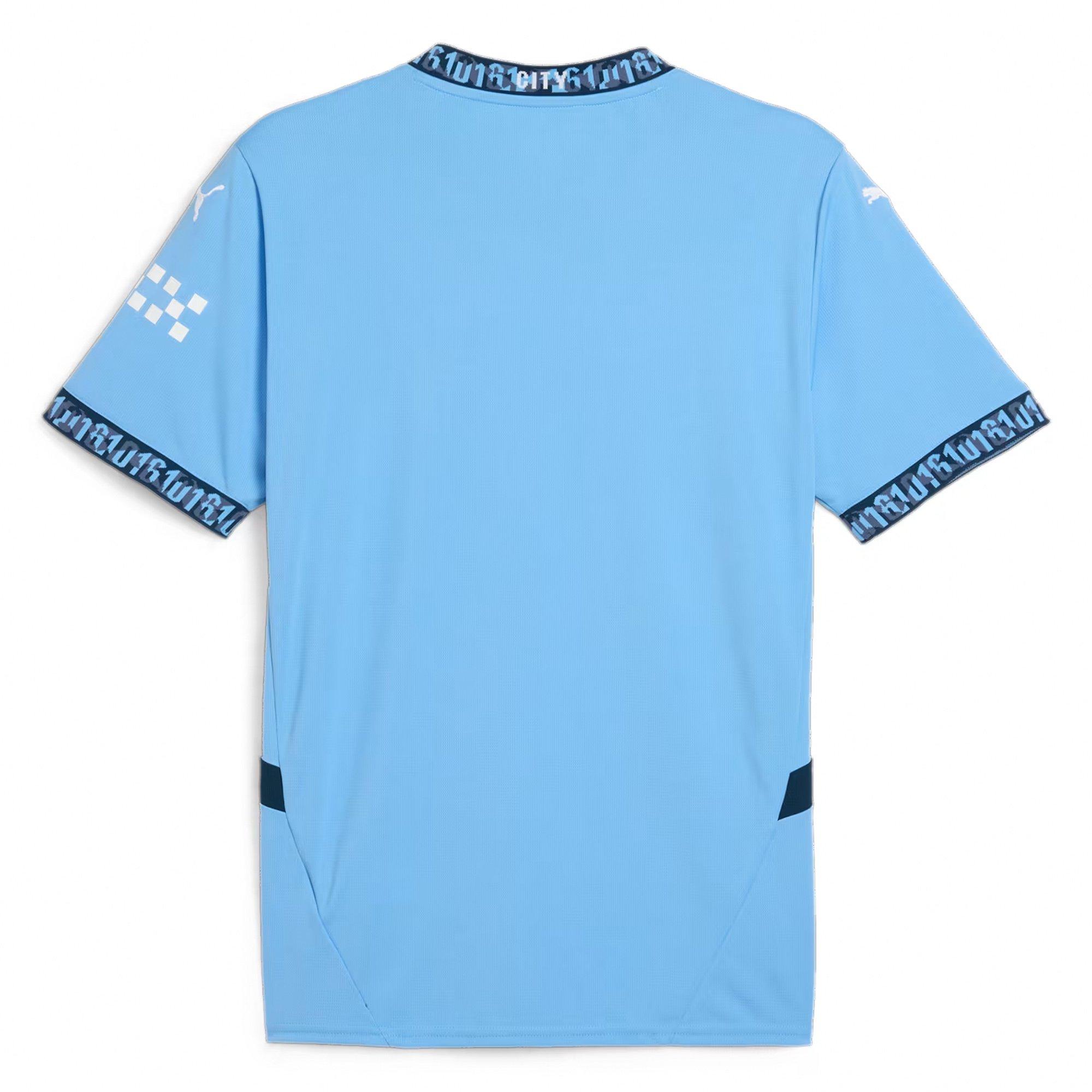L.Blue/Marine - Puma - Manchester City Home Shirt 2024 2025 - 8