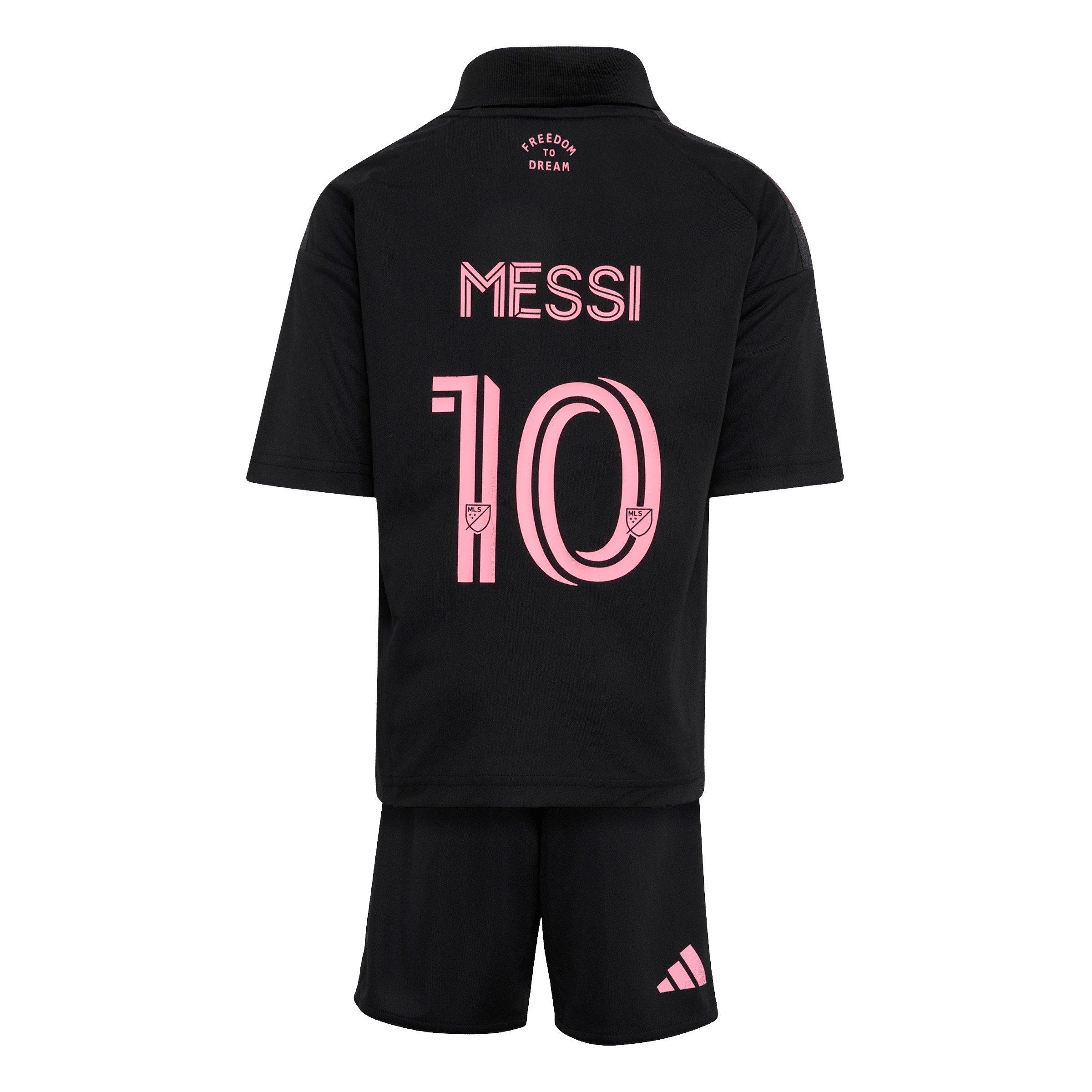 Black/Pink - adidas - Childrens Inter Miami Away Minikit 2026 - 2
