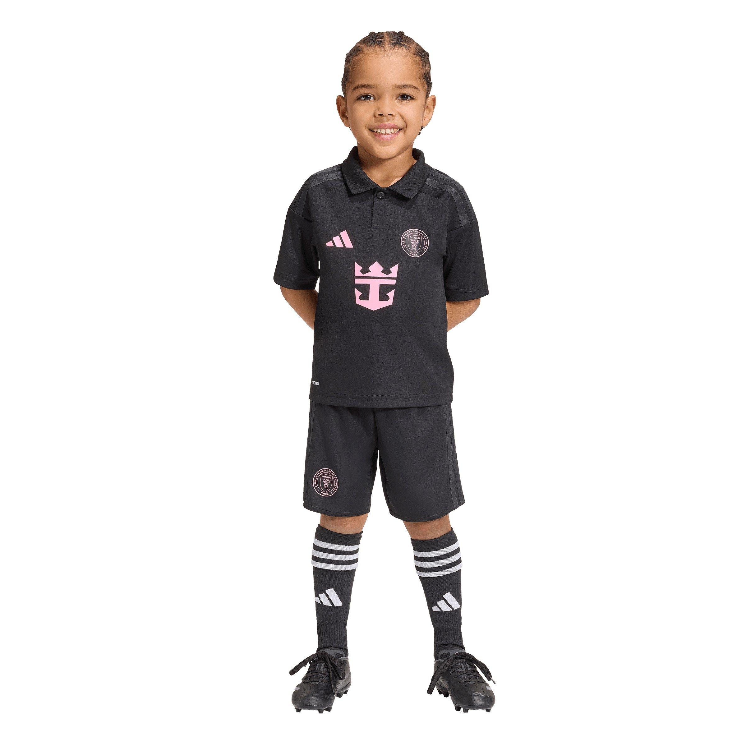 Black/Pink - adidas - Childrens Inter Miami Away Minikit 2026 - 3