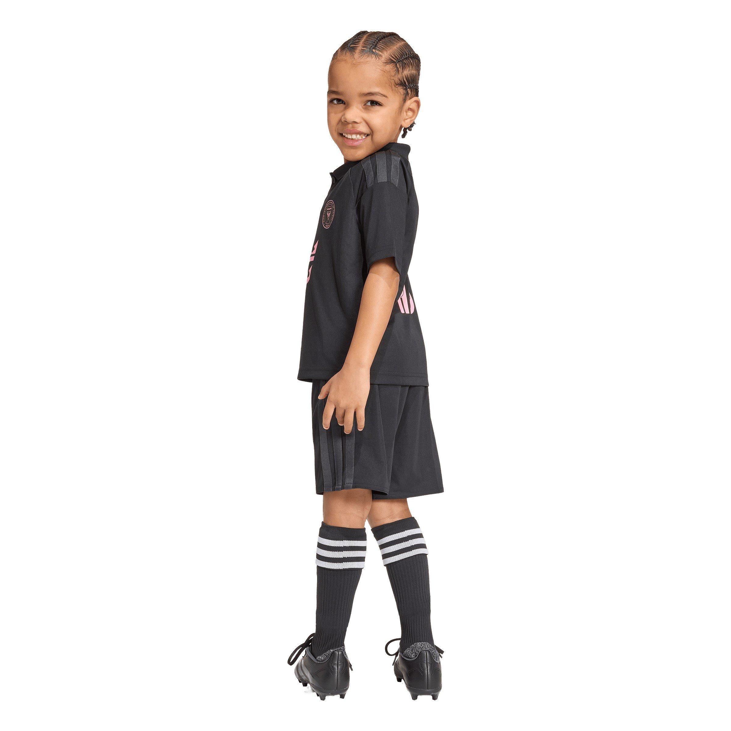 Black/Pink - adidas - Childrens Inter Miami Away Minikit 2026 - 4