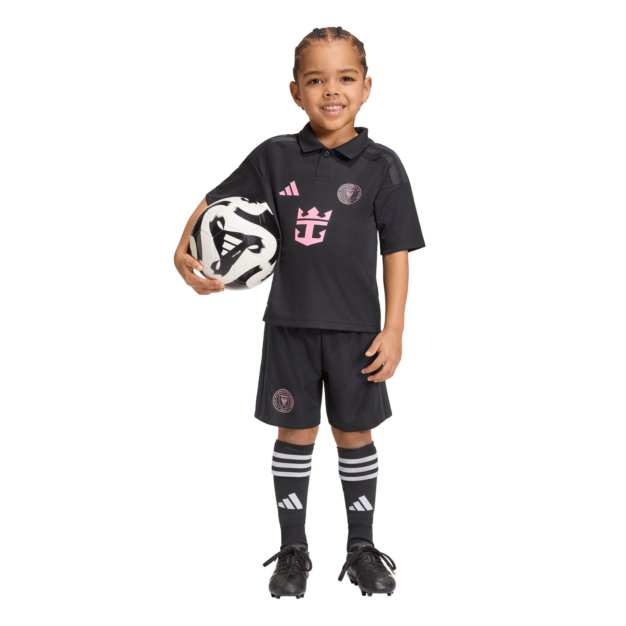 Black/Pink - adidas - Childrens Inter Miami Away Minikit 2026 - 7