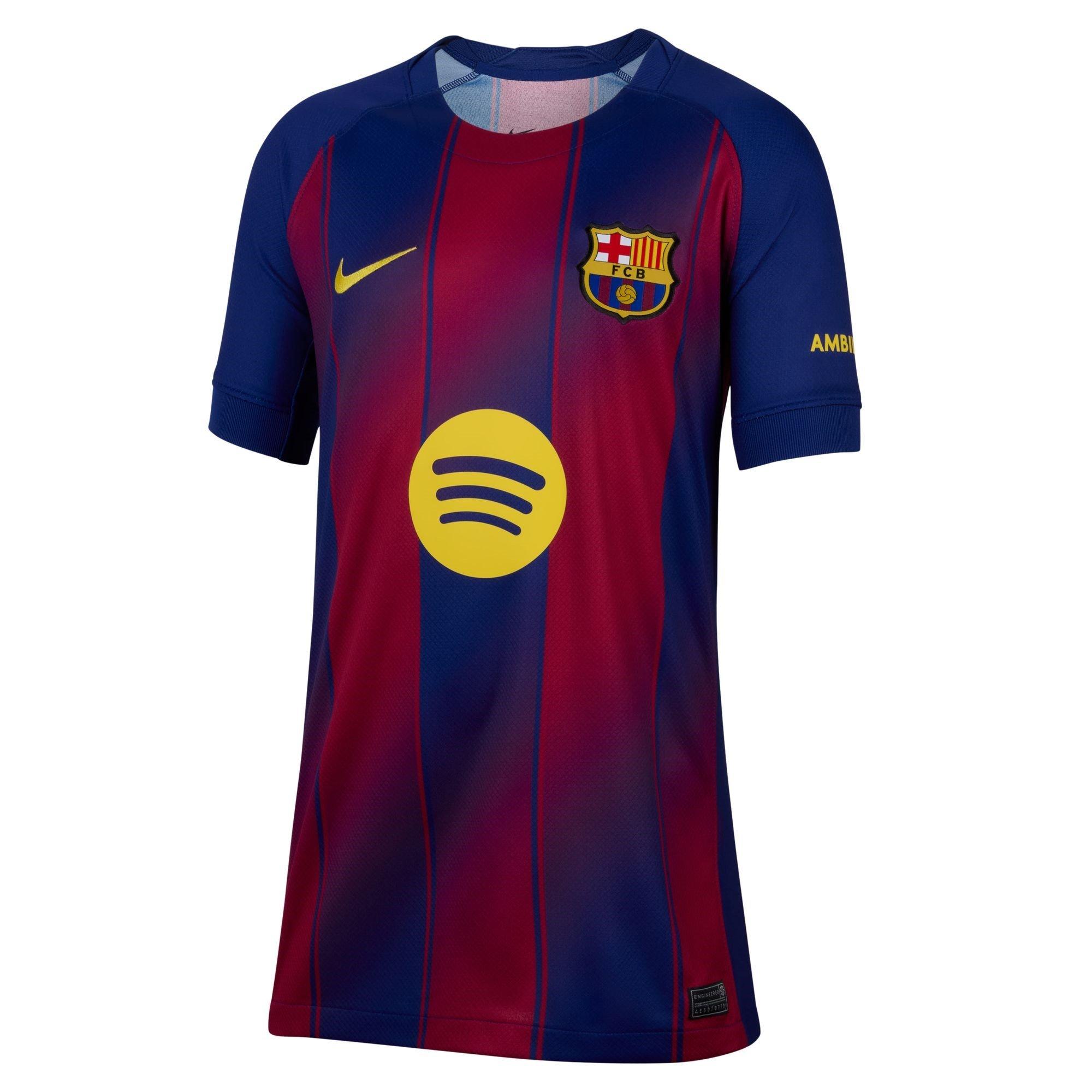 Blau/Rot - Nike - Barcelona Home Shirt 2025 2026 Juniors - 1