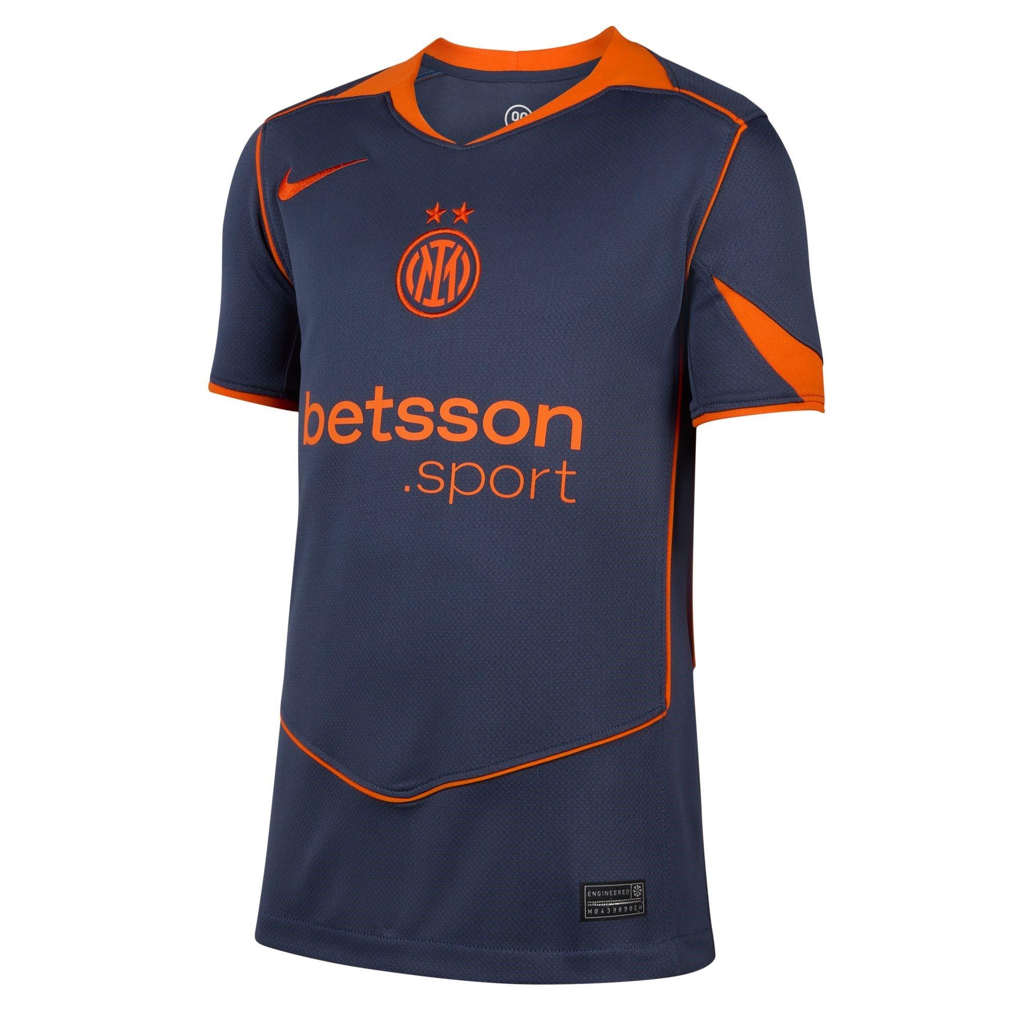 Blue/Orange - Nike - Inter Milan Third Shirt 2025 2026 Juniors - 1