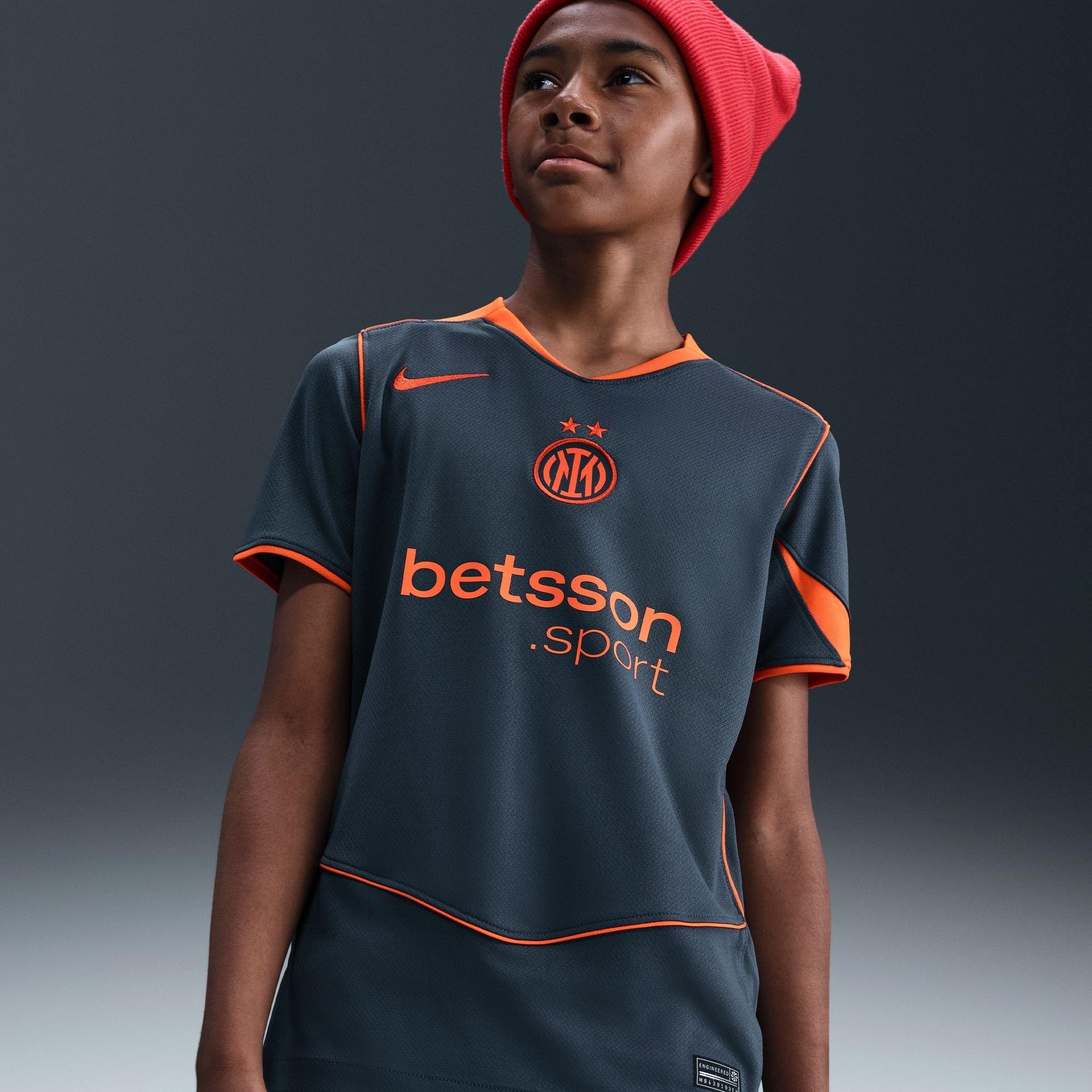 Blue/Orange - Nike - Inter Milan Third Shirt 2025 2026 Juniors - 11