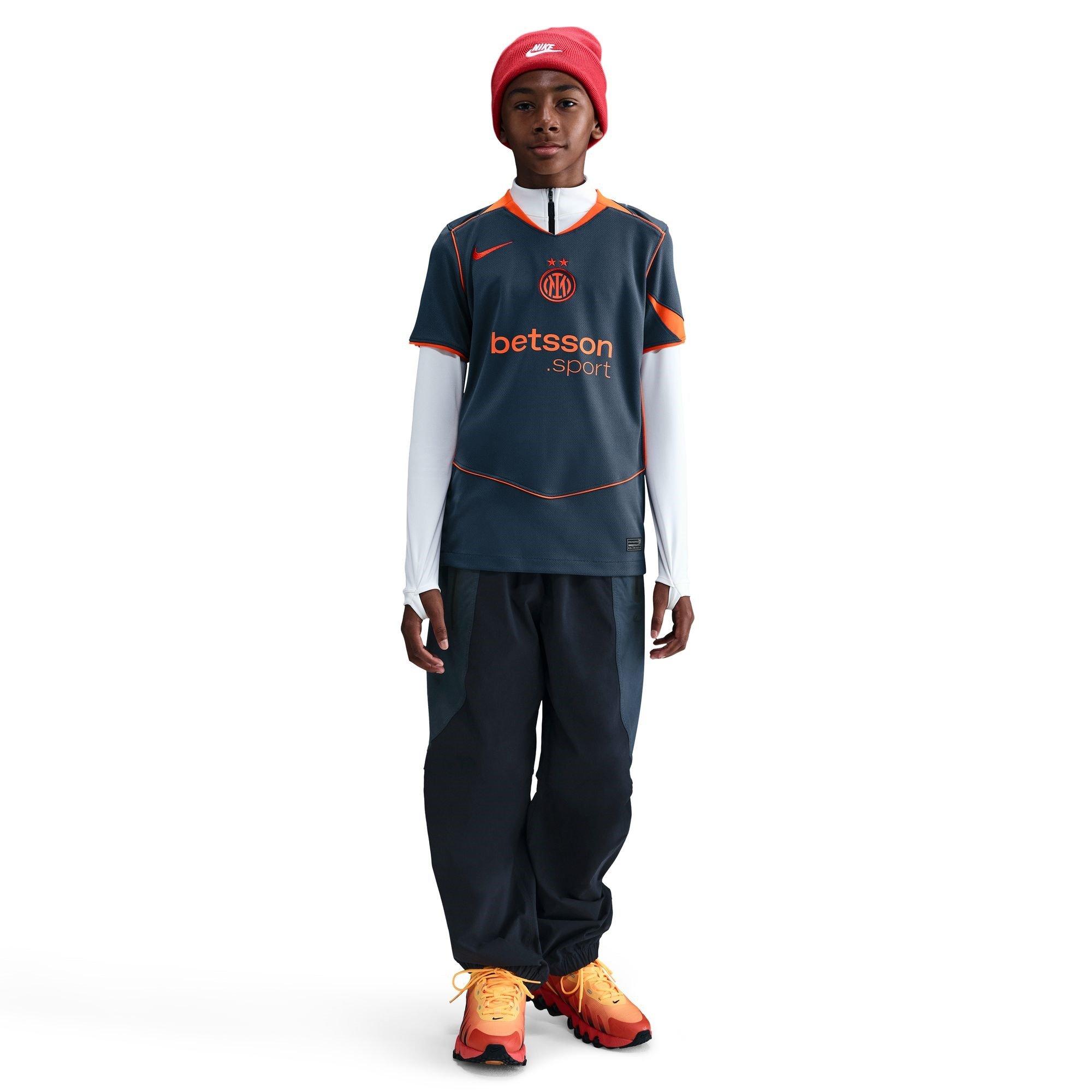 Blue/Orange - Nike - Inter Milan Third Shirt 2025 2026 Juniors - 3