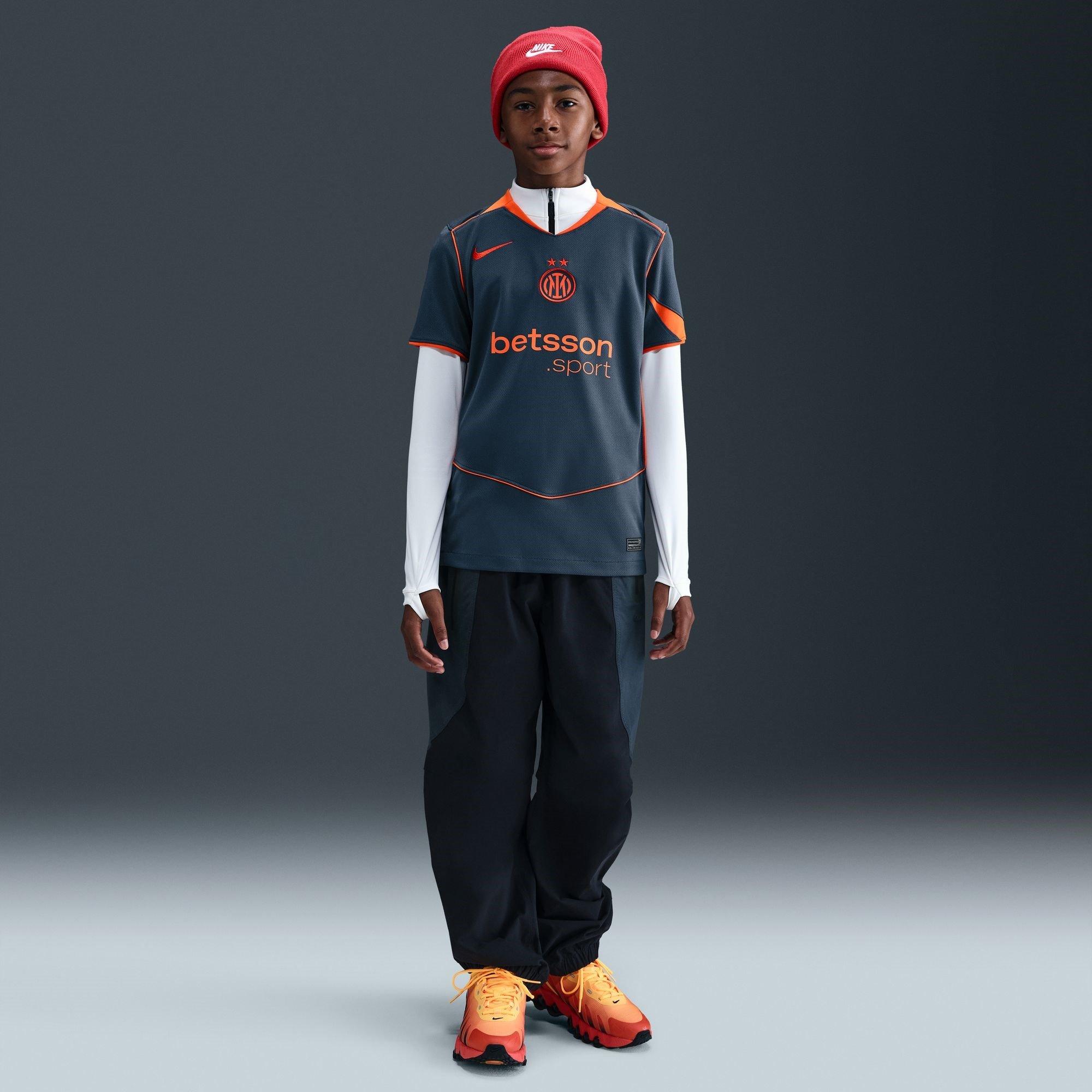 Blue/Orange - Nike - Inter Milan Third Shirt 2025 2026 Juniors - 7