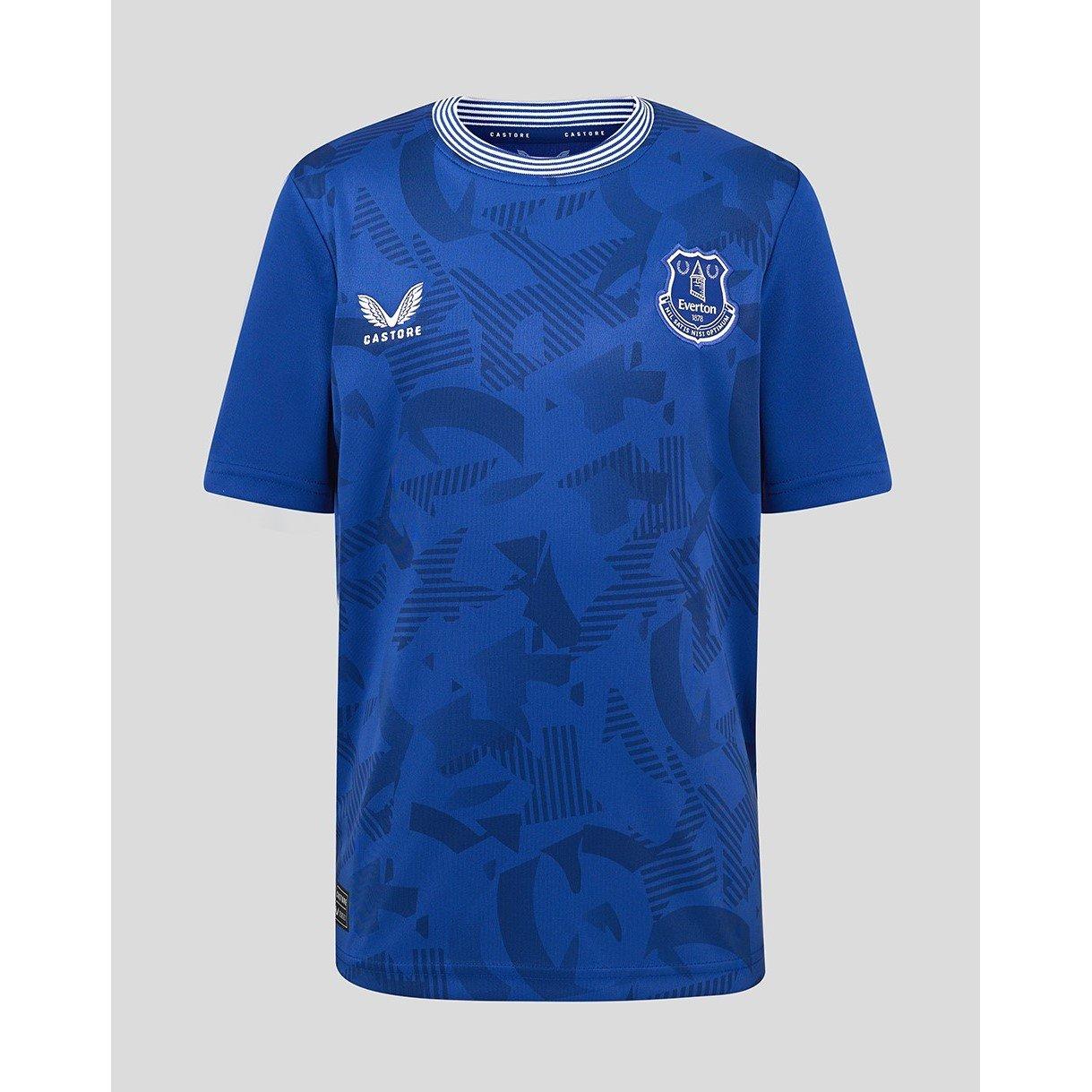 Blue - Castore - Everton Home Shirt 2024 2025 Juniors - 1