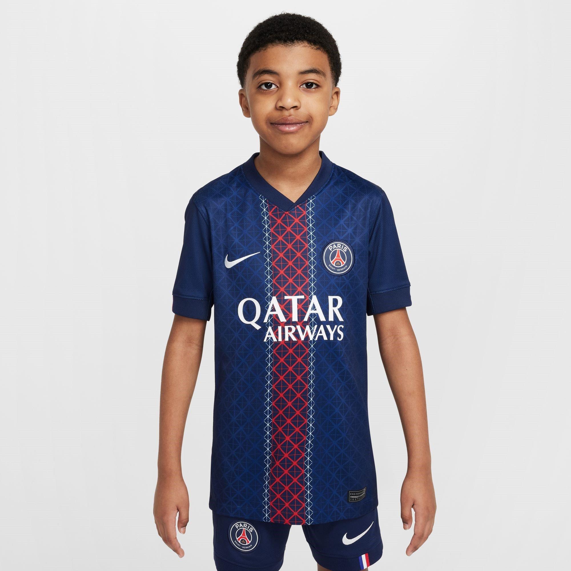 Bleu marine nuit - Nike - PSG Home Shirt 2025 2026 Juniors - 3