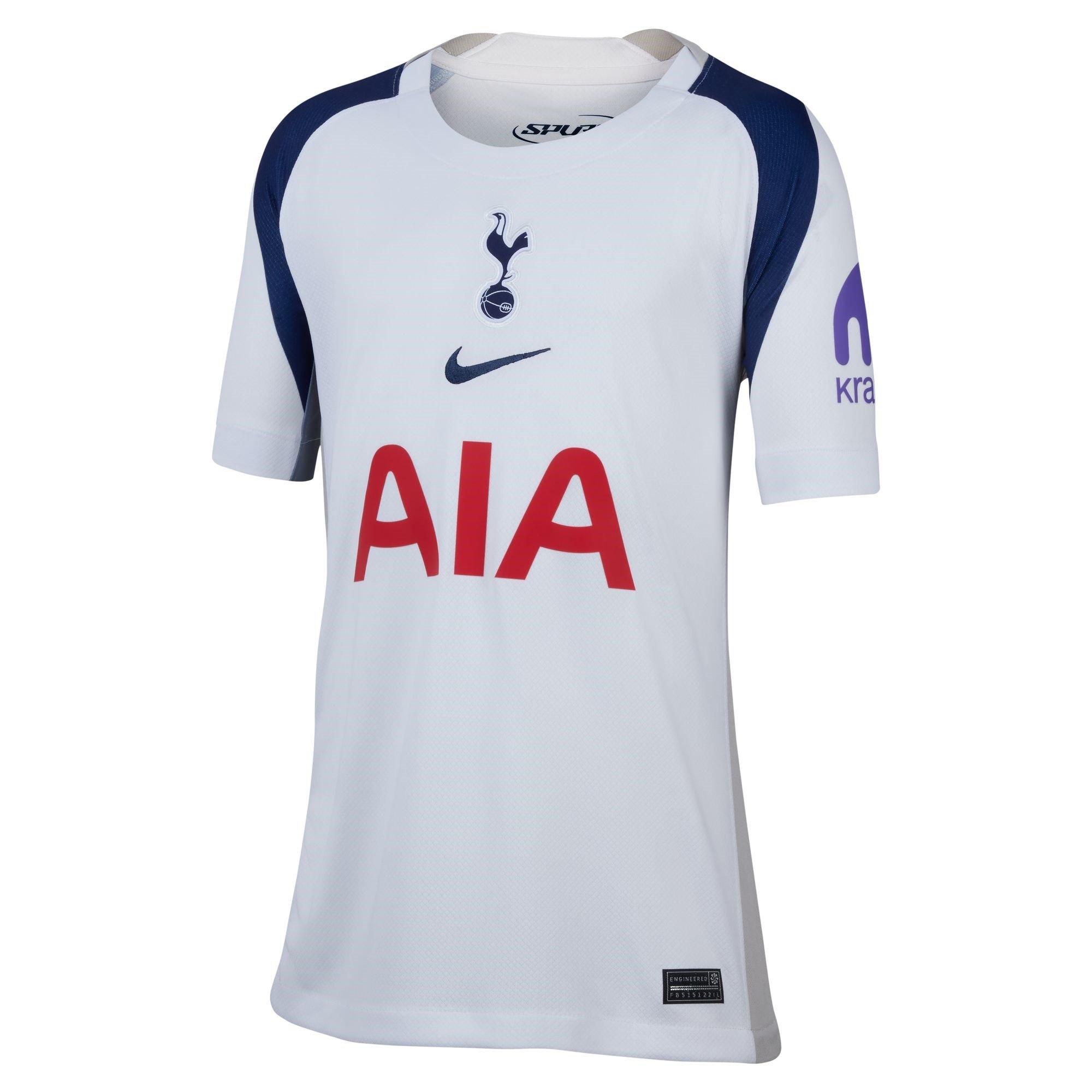White - Nike - Tottenham Hotspur Home Shirt 2025 2026 Juniors - 1