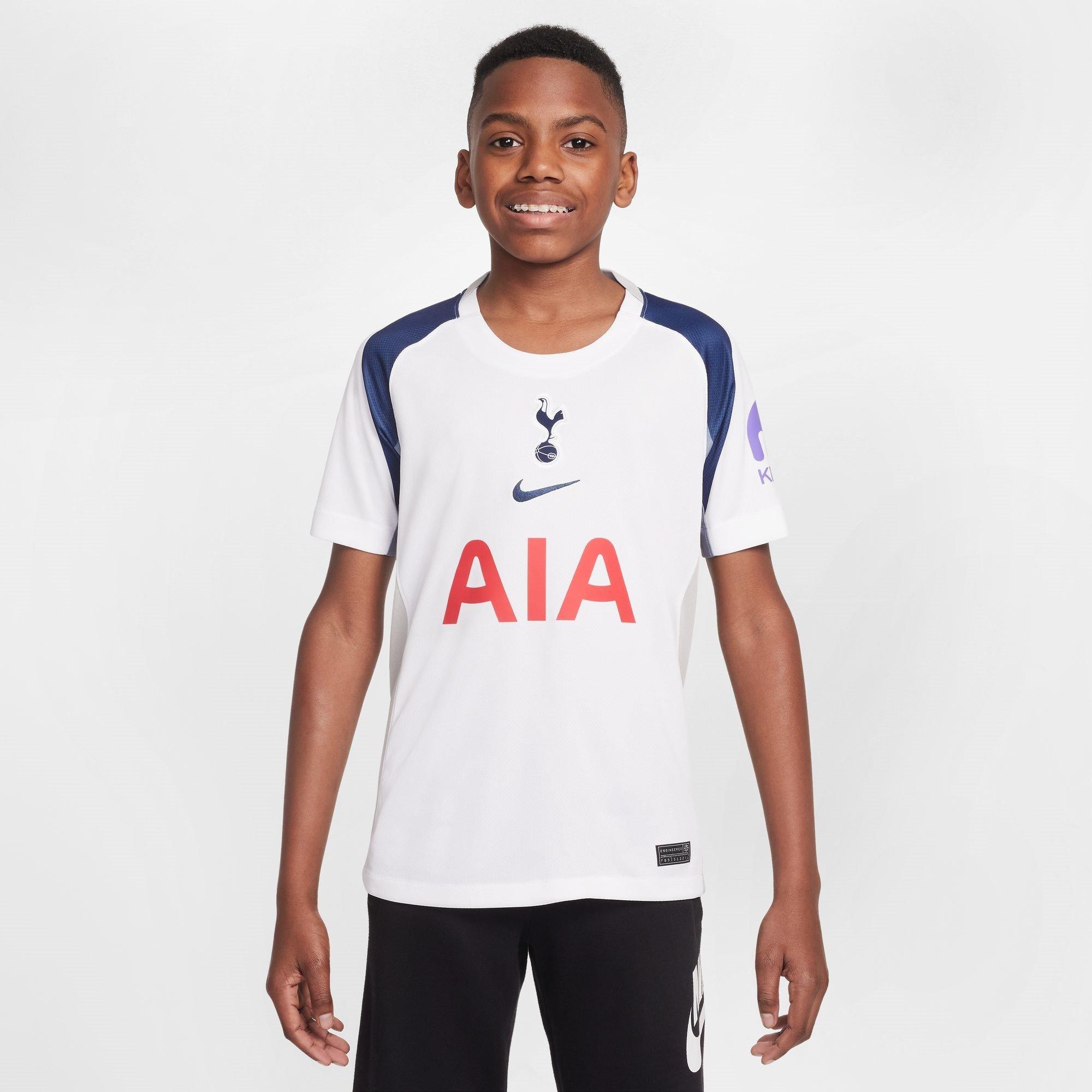 White - Nike - Tottenham Hotspur Home Shirt 2025 2026 Juniors - 3