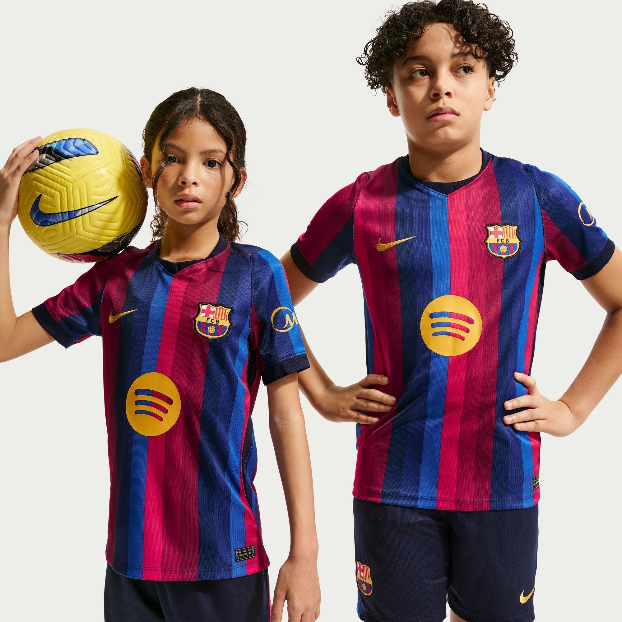 Red/Blue - Nike - FC Barcelona Home Shirt 2026/27 Juniors - 3