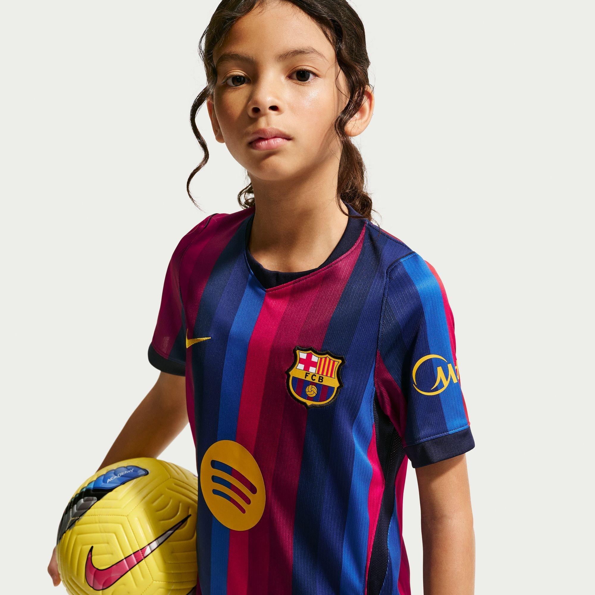 Red/Blue - Nike - FC Barcelona Home Shirt 2026/27 Juniors - 4