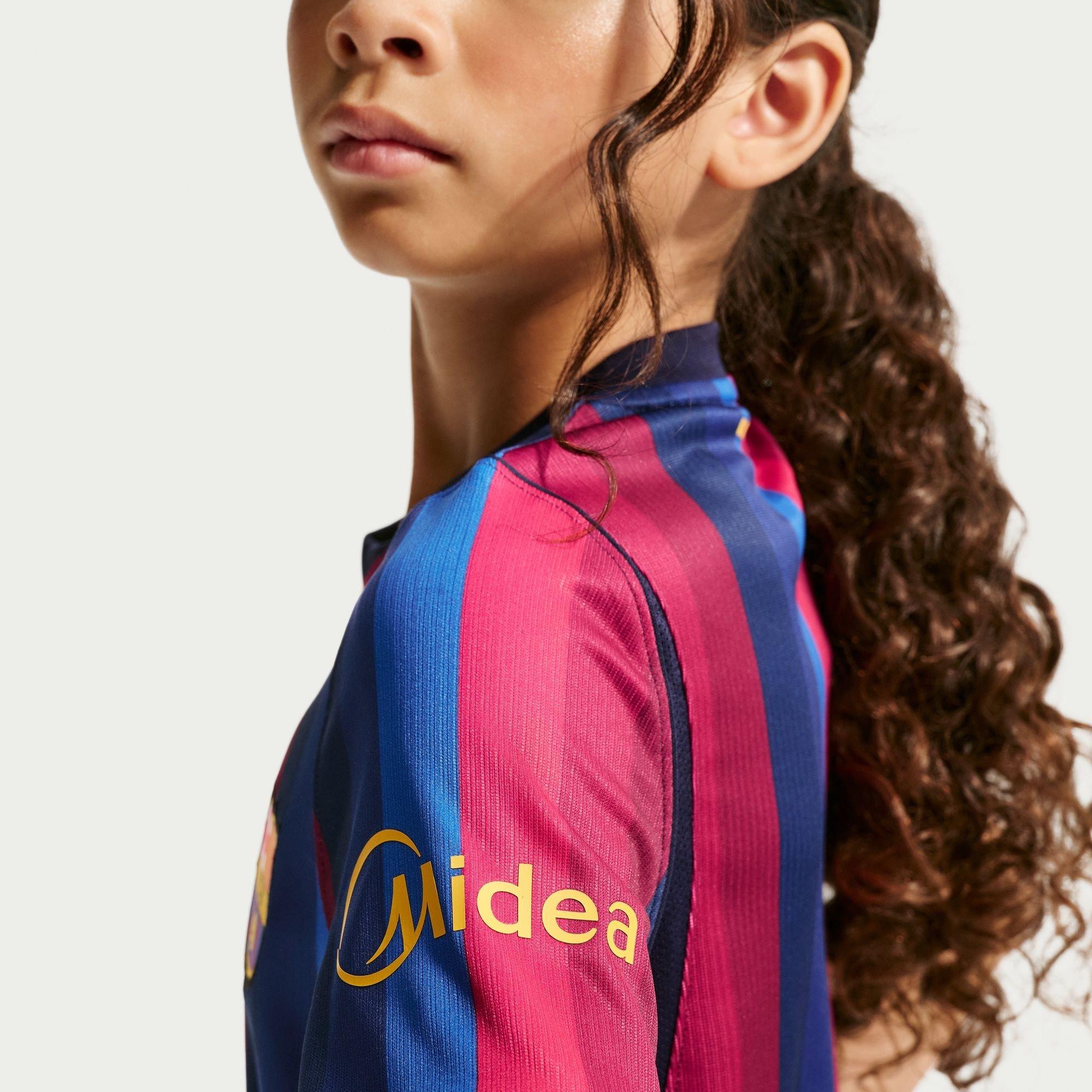 Red/Blue - Nike - FC Barcelona Home Shirt 2026/27 Juniors - 10