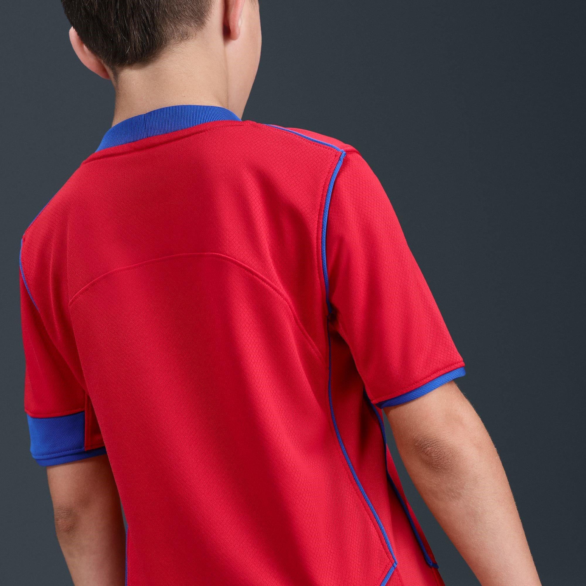 Red - Nike - PSG Third Shirt 2025 2026 Juniors - 4