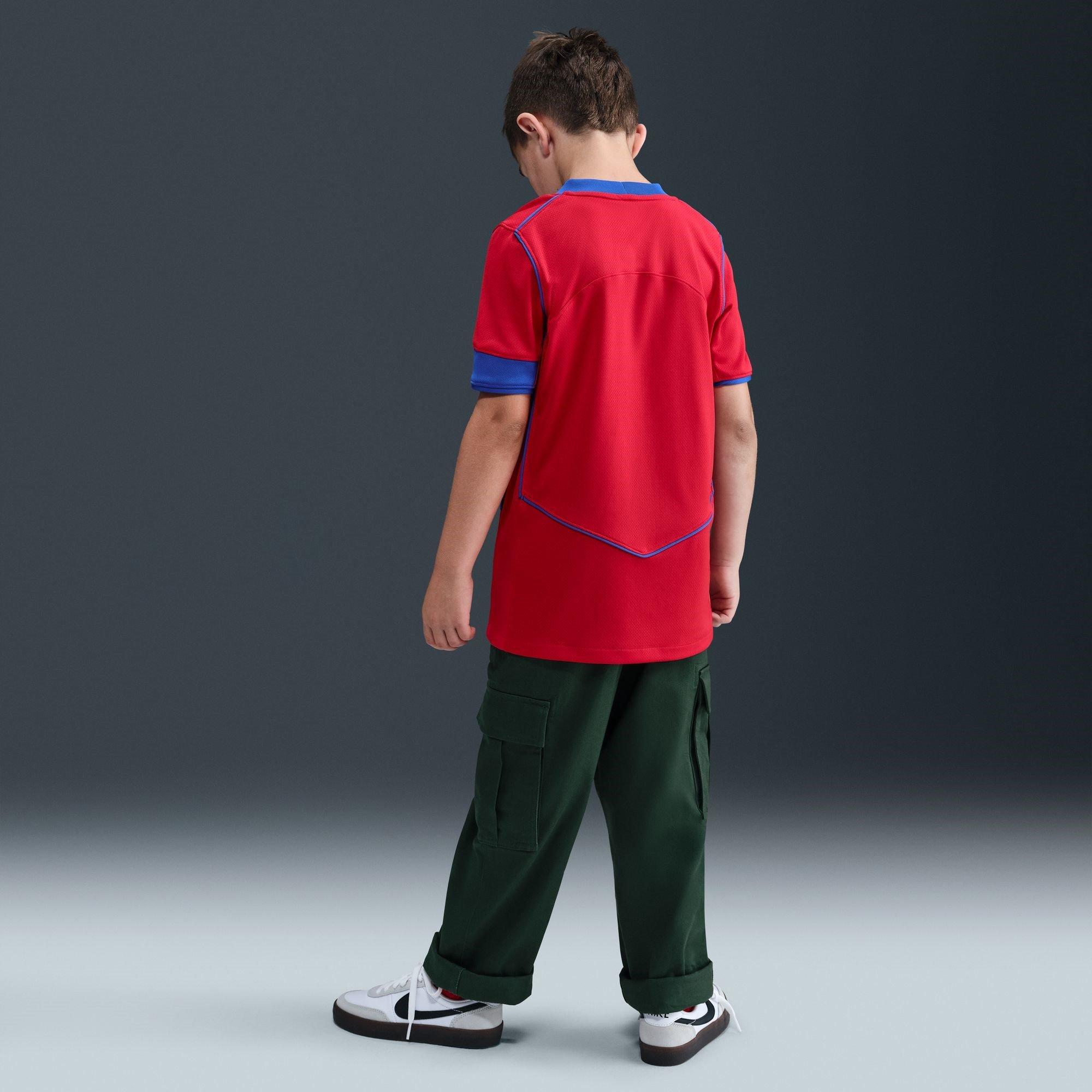 Red - Nike - PSG Third Shirt 2025 2026 Juniors - 8