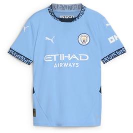 Puma Manchester City Home Juniors Shirt 2024 2025