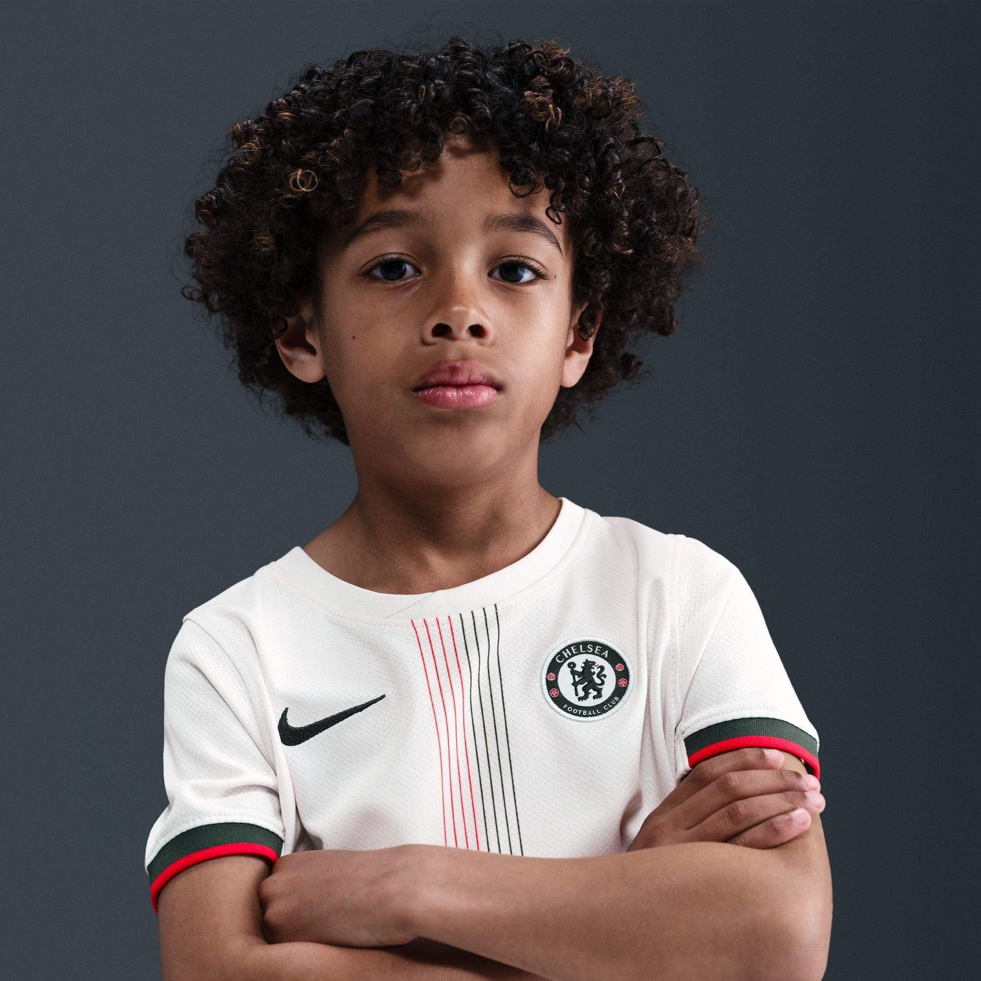 Hvid/Rød - Nike - Chelsea Away Minikit 2025 2026 Infants - 6