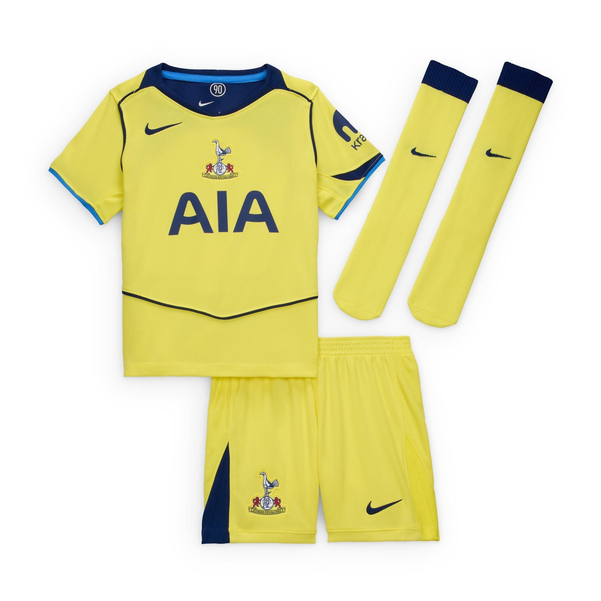Yellow/Blue - Nike - Tottenham Hotspur Third Mini Kit 2025 2026 Infants - 1