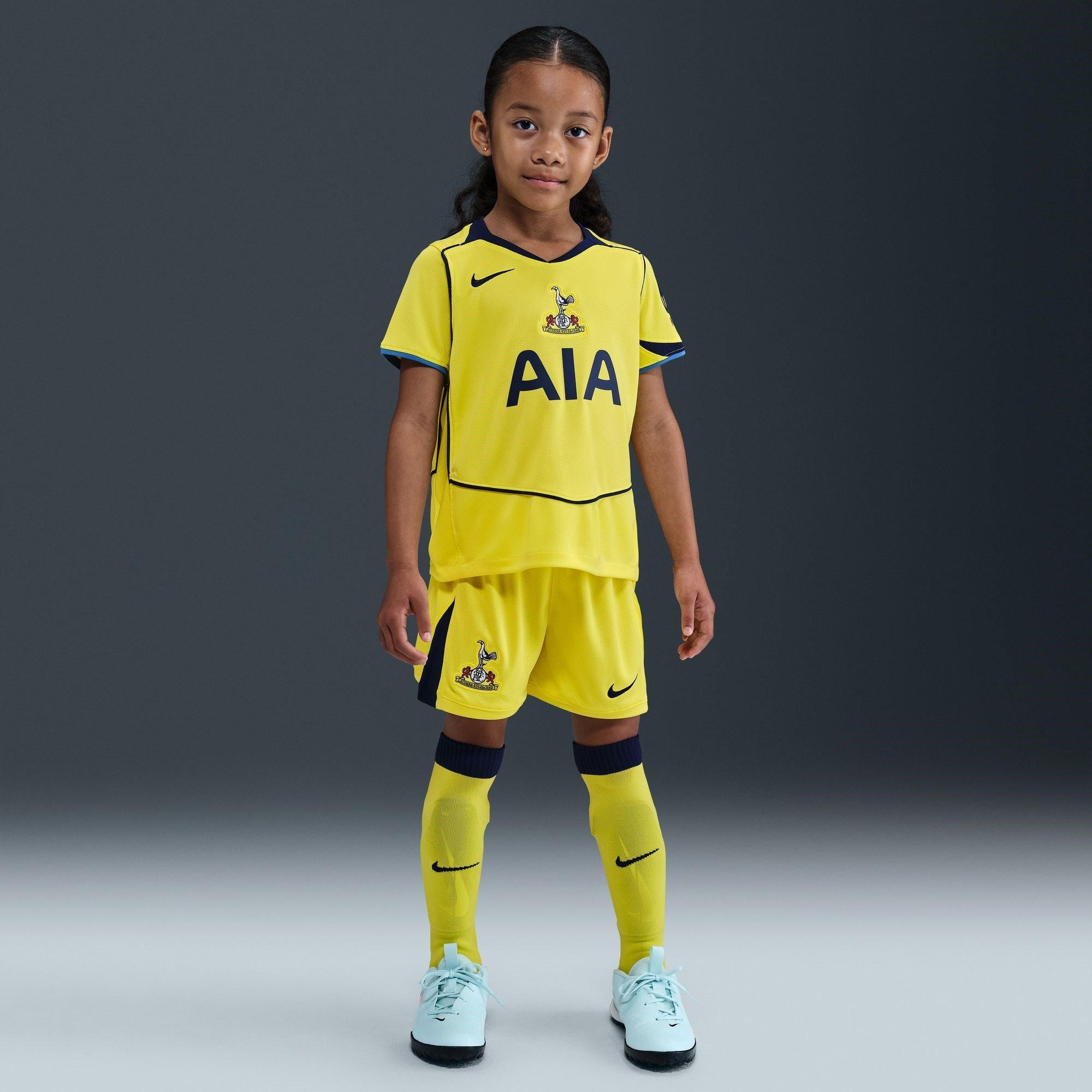 Yellow/Blue - Nike - Tottenham Hotspur Third Mini Kit 2025 2026 Infants - 12