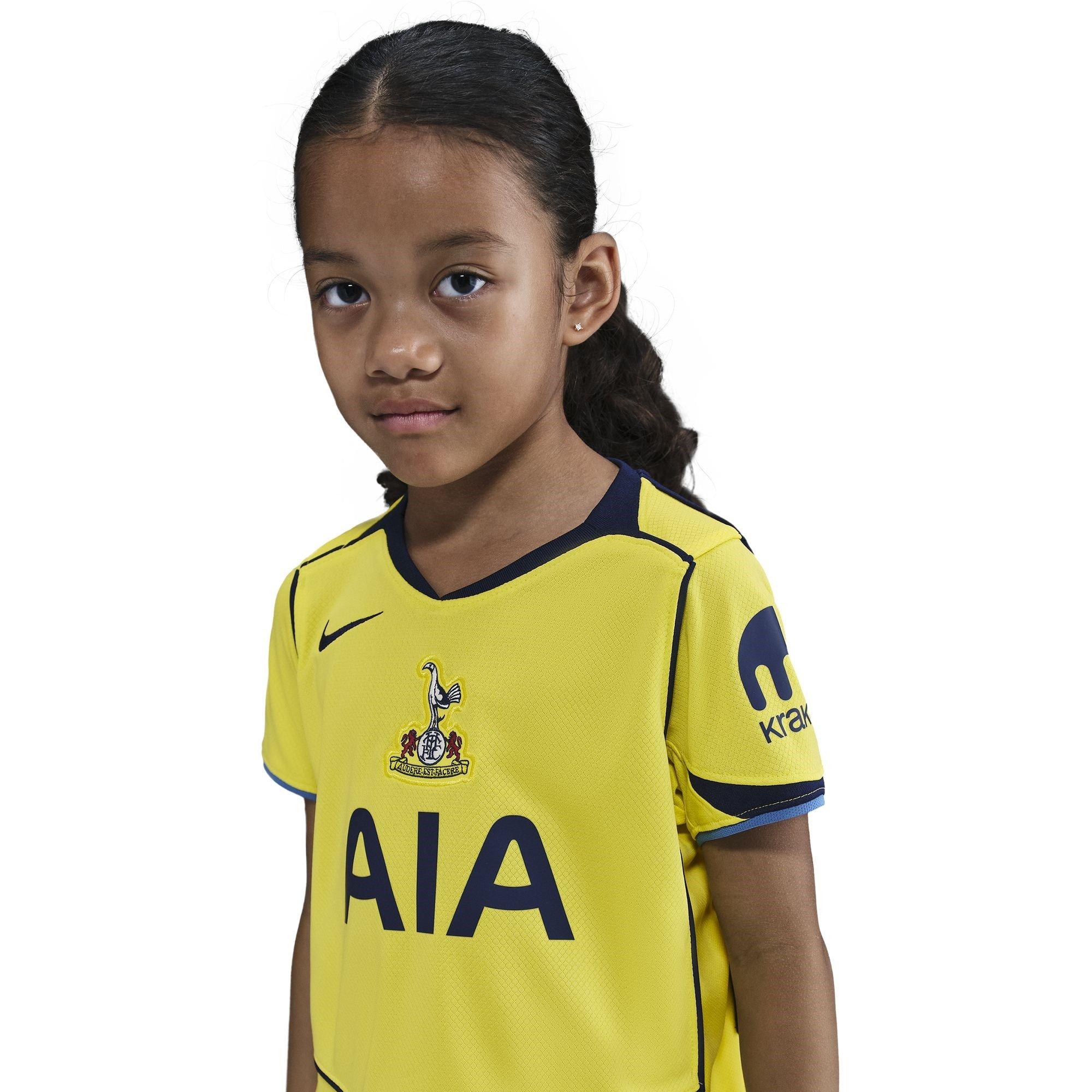 Yellow/Blue - Nike - Tottenham Hotspur Third Mini Kit 2025 2026 Infants - 5