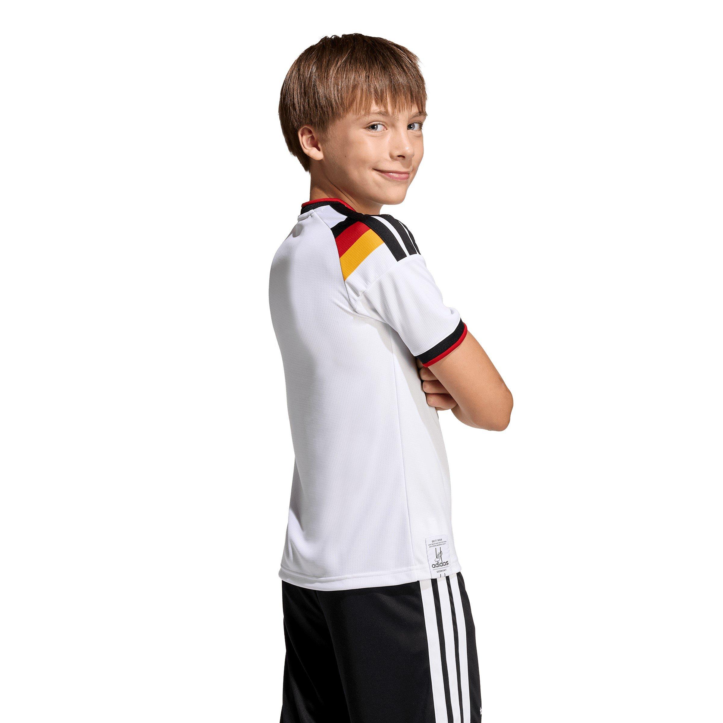 White - adidas - Germany Home Shirt World Cup 2026 Juniors - 4