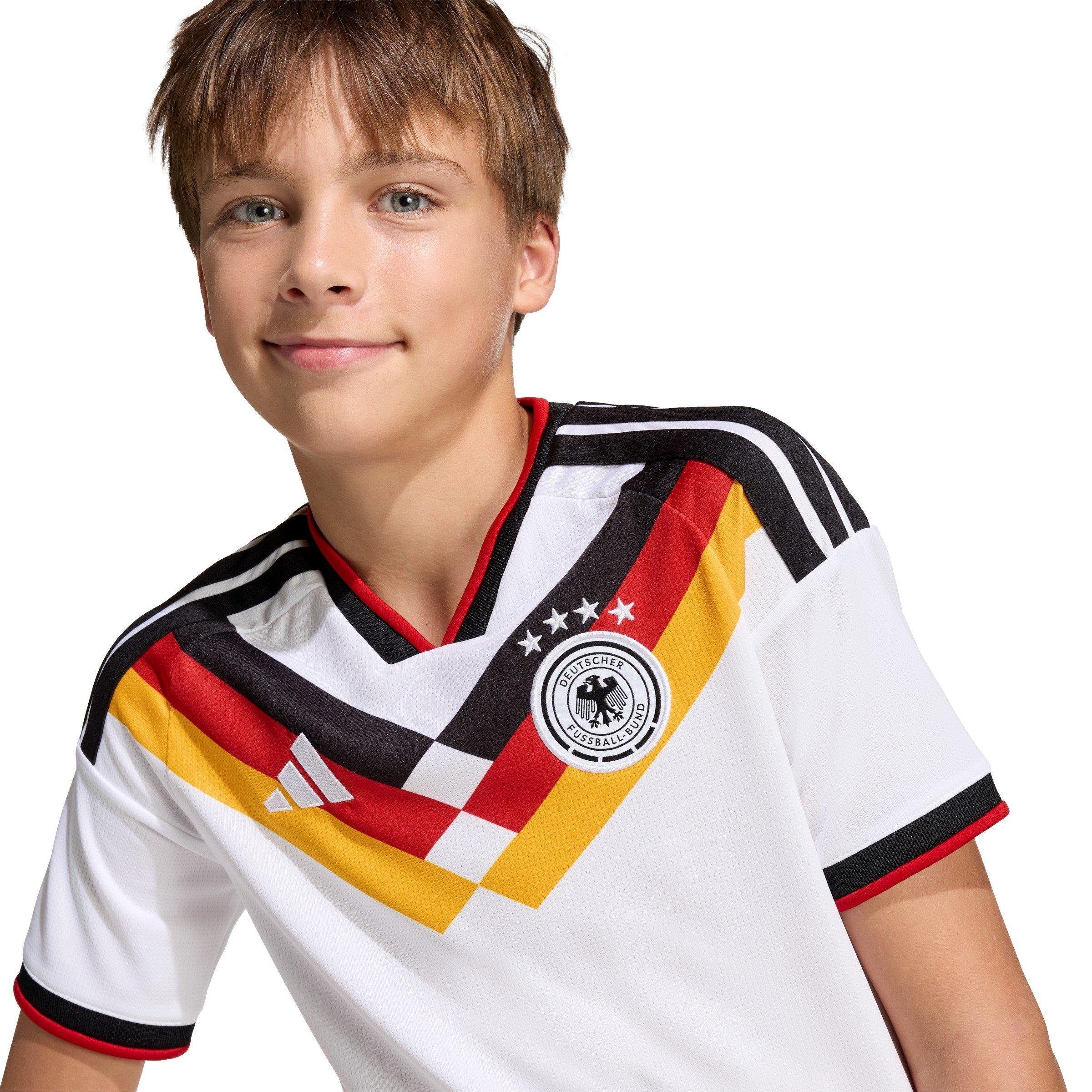 White - adidas - Germany Home Shirt World Cup 2026 Juniors - 5